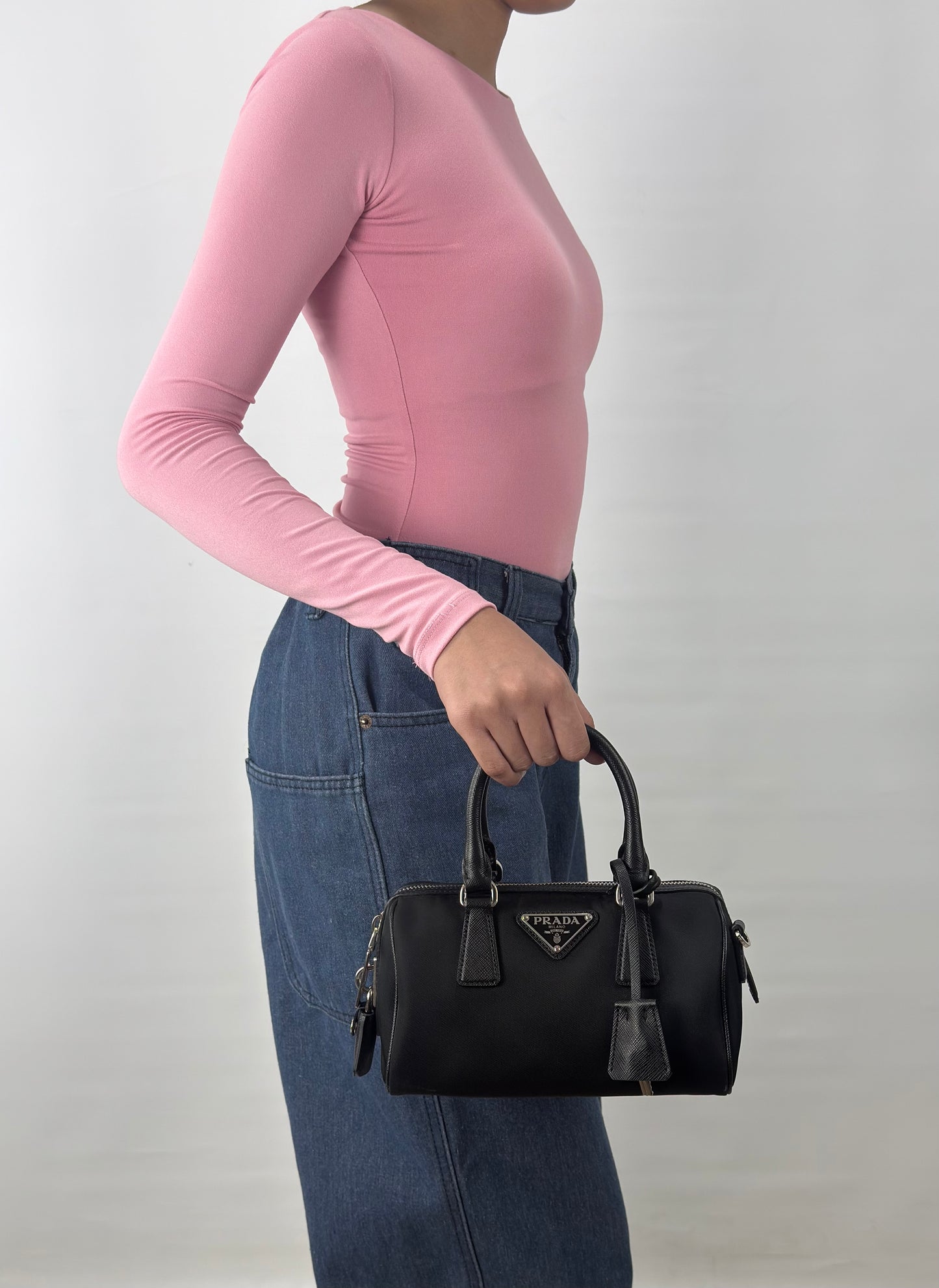 Prada Re-Edition 2005 Re-Nylon Boston Bag
