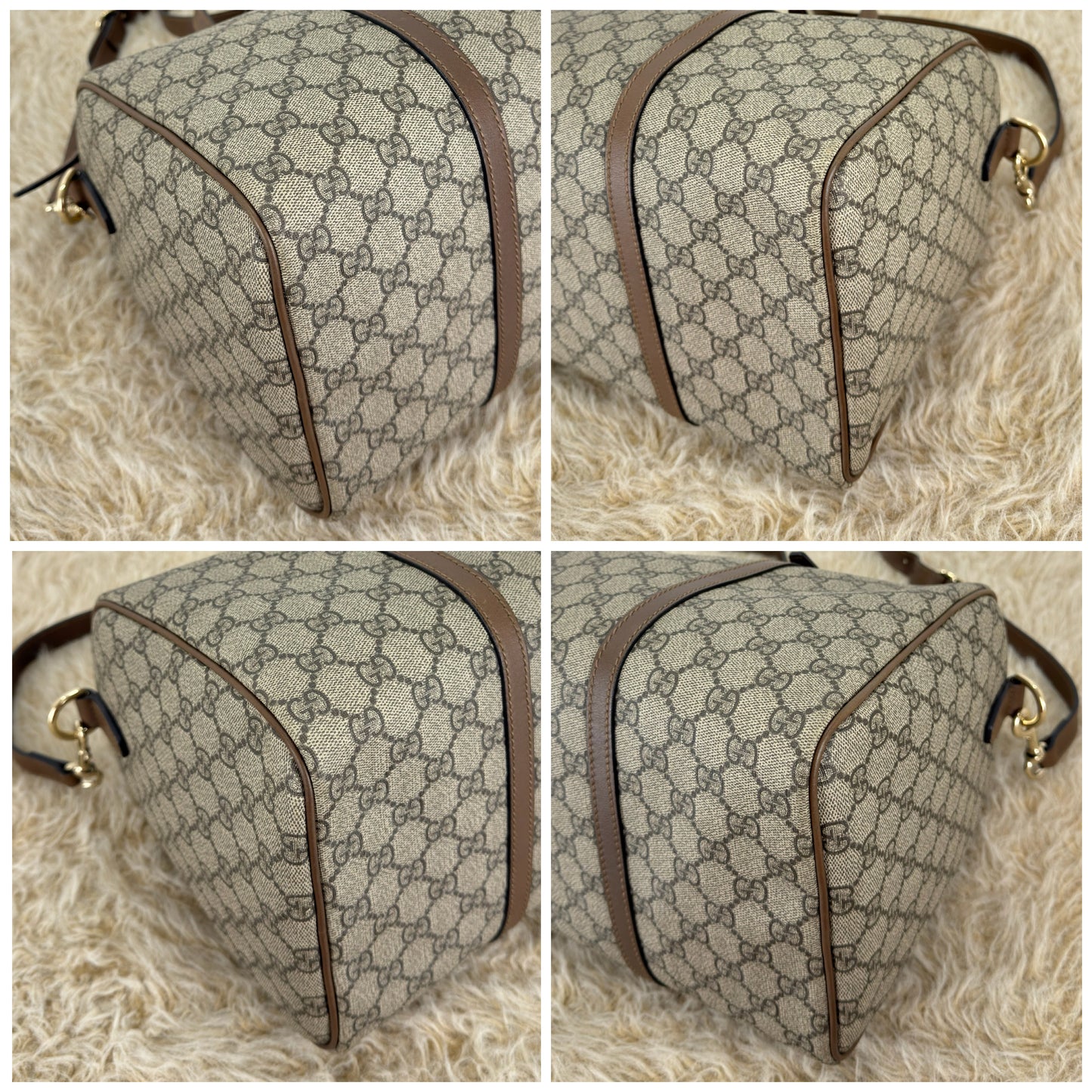 Gucci GG Supreme Boston Bag