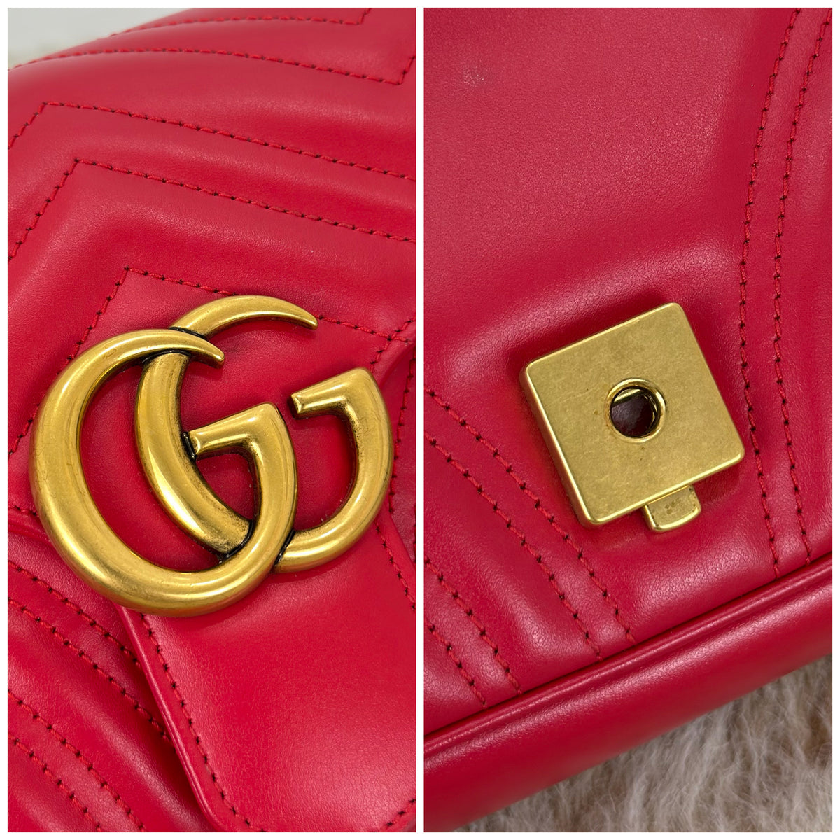Gucci Medium Marmont Flap Matellasé Shoulder Bag