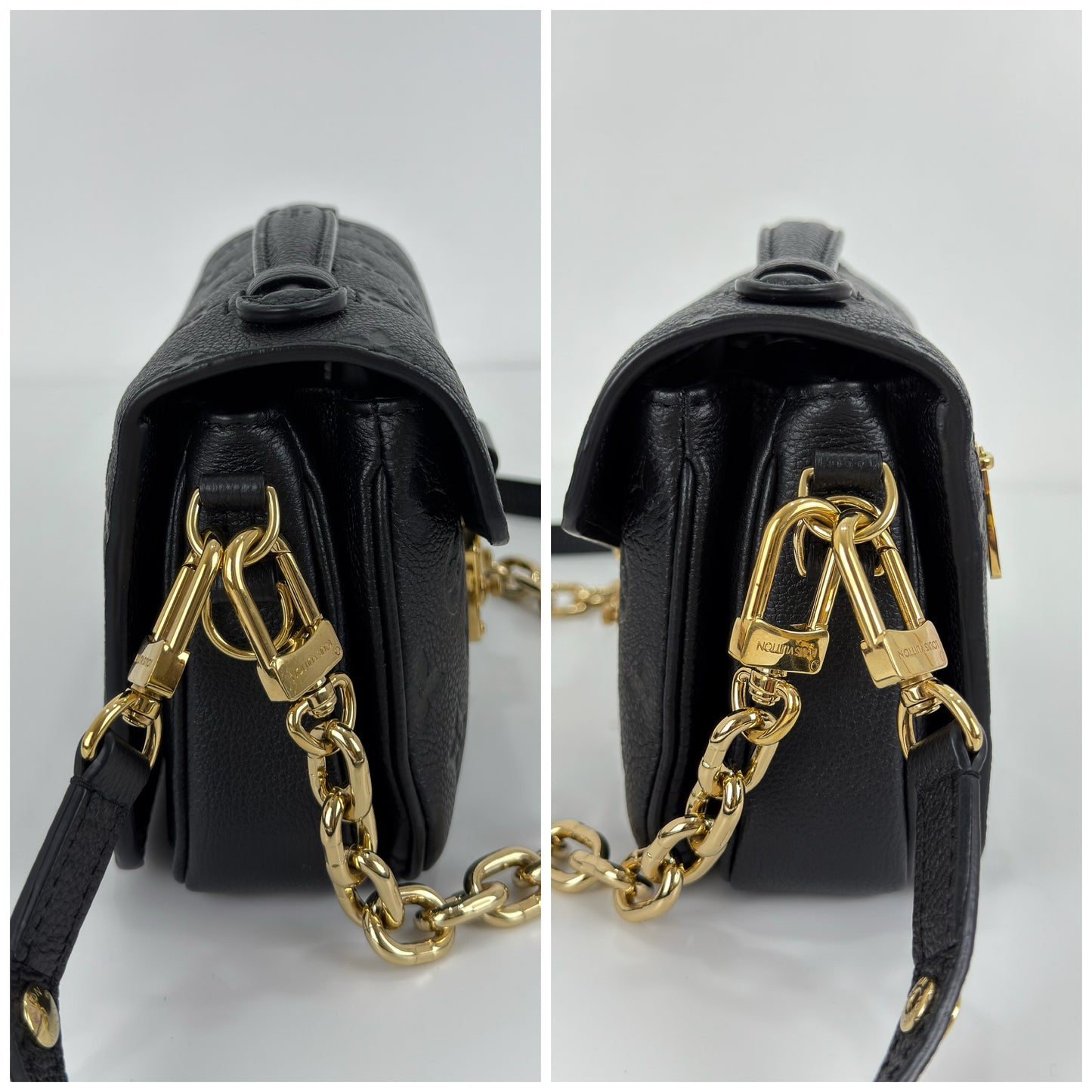Louis Vuitton Pochette Métis East West Monogram Empreinte