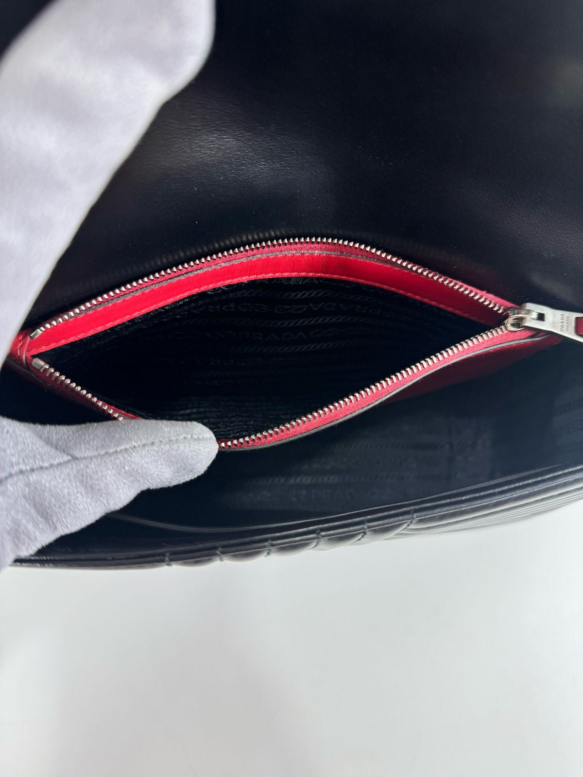 Prada diagramme flap
