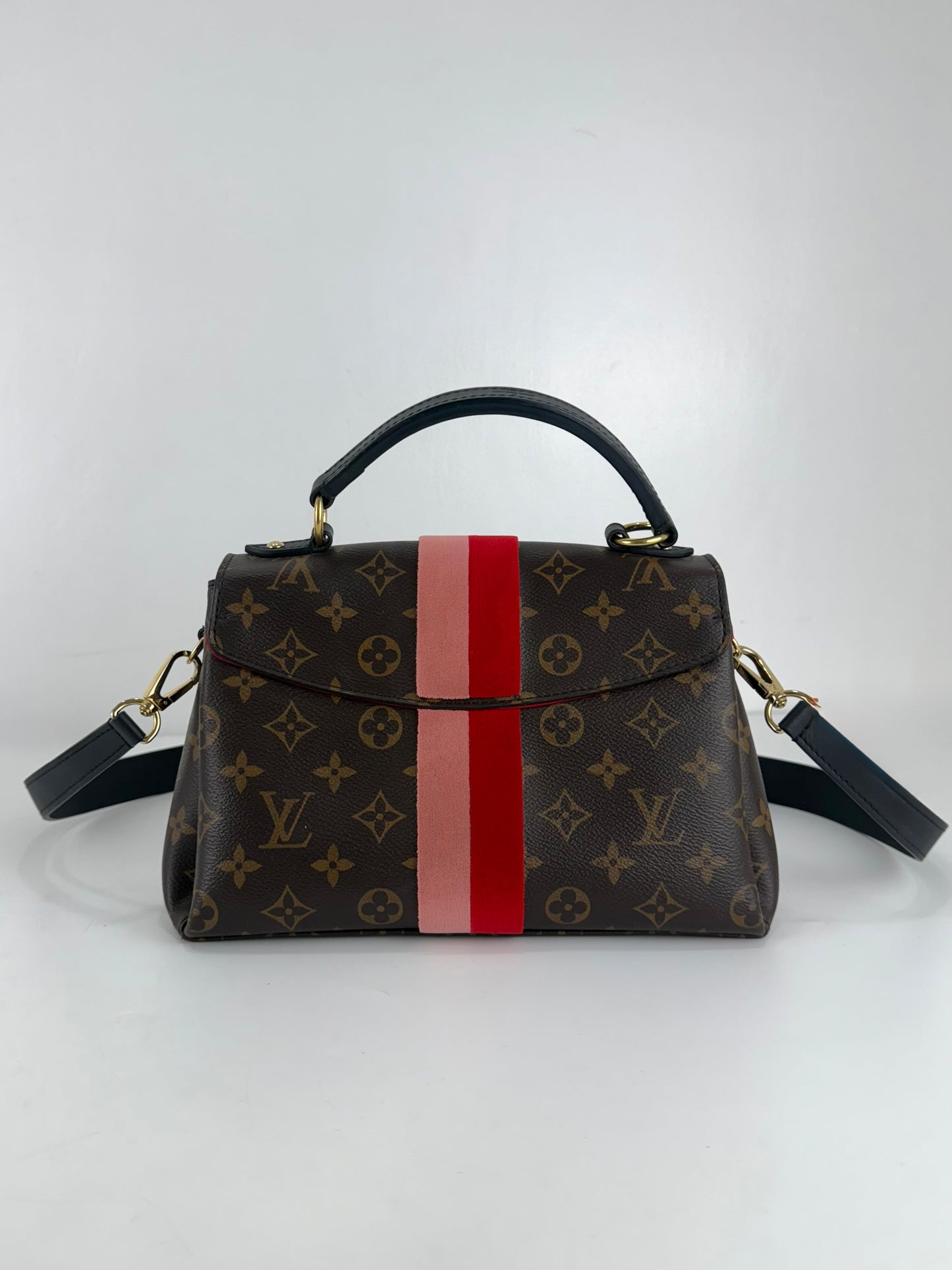 Louis Vuitton Georges BB Monogram In Coquelicot Peach