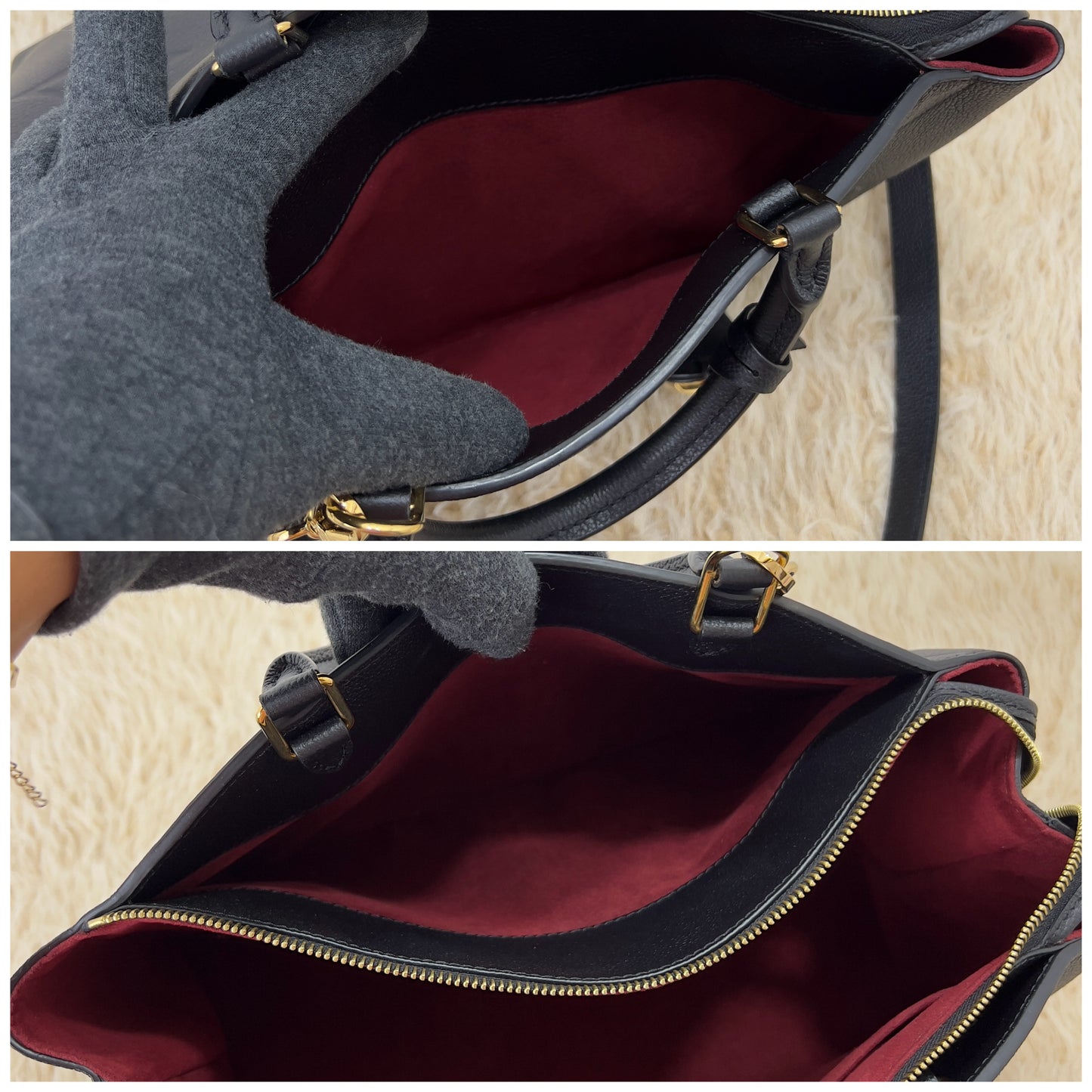 Louis Vuitton Grand Palais Monogram Empreinte Leather