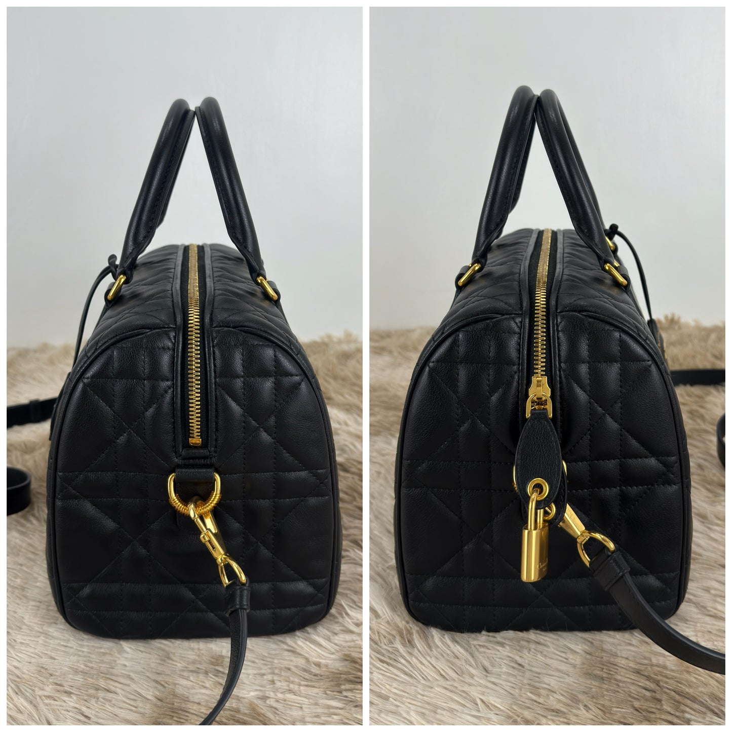 Christian Dior Groove 25 Macrocannage Calfskin
