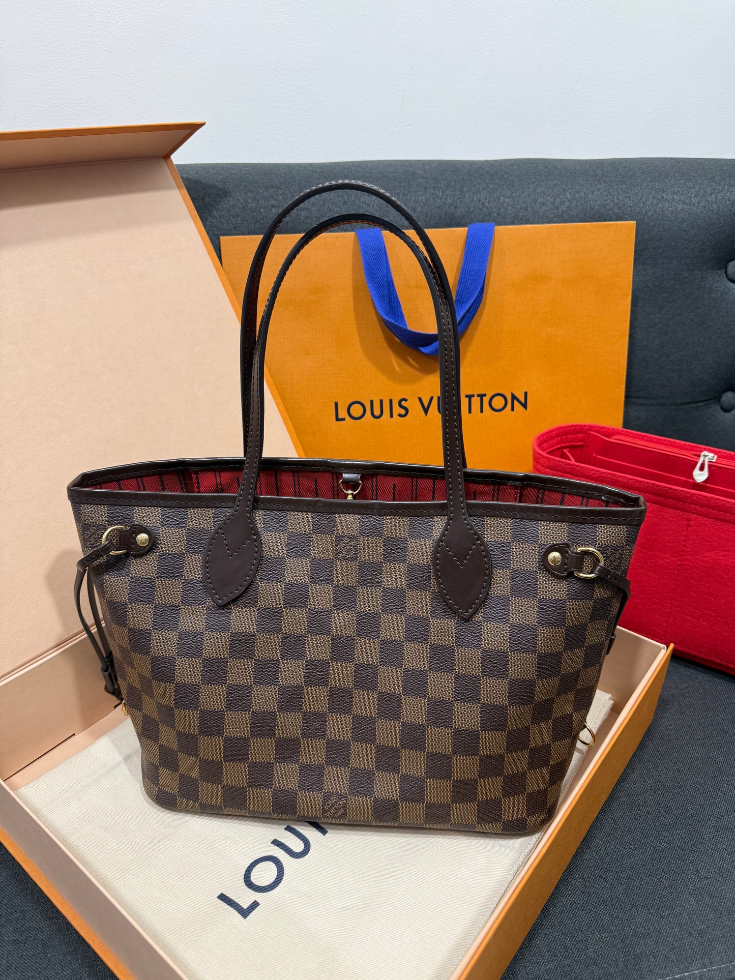 Louis Vuitton Neverful PM Damier Ebene
