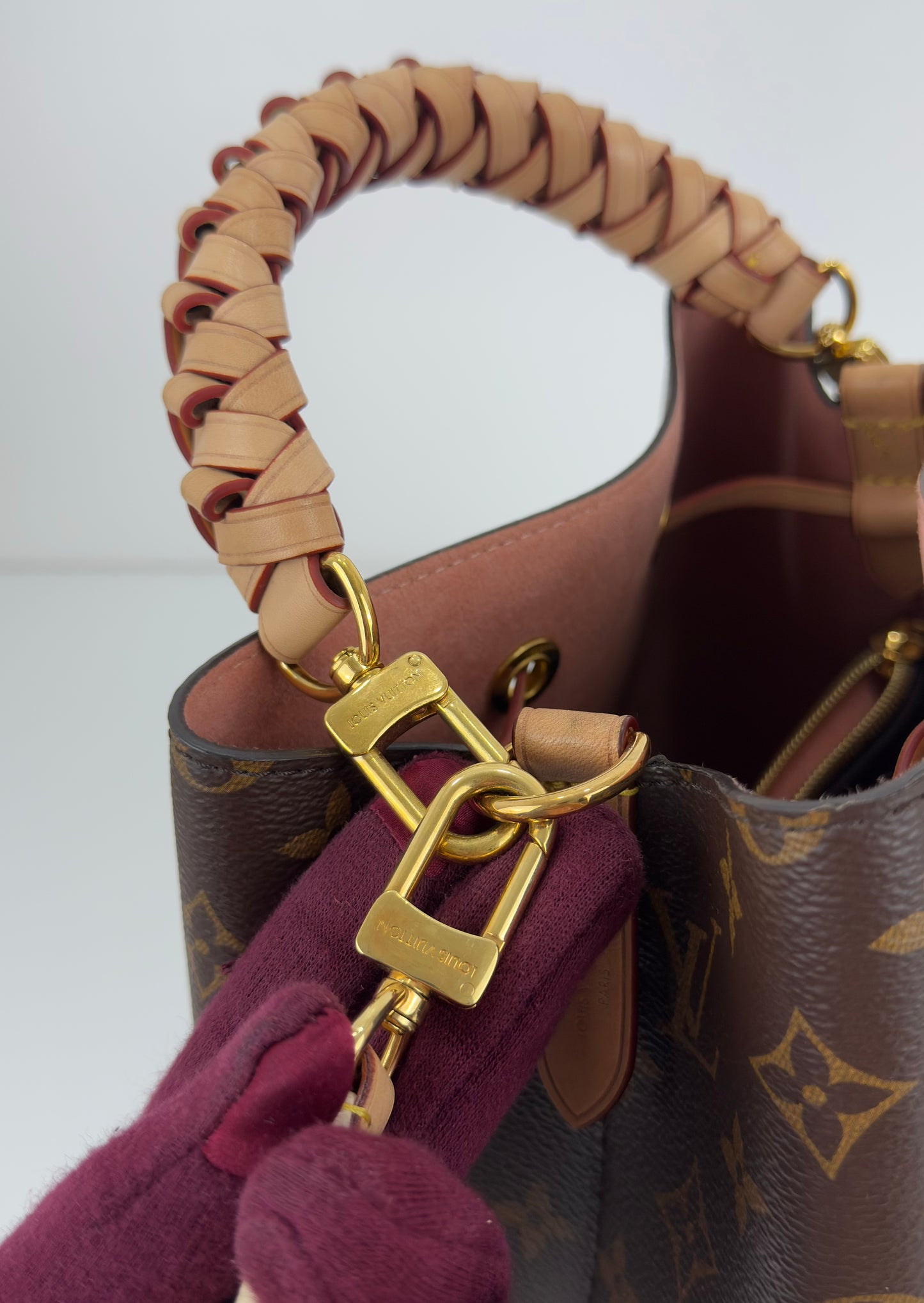Louis Vuitton NeoNoe MM Braided Handle Monogram