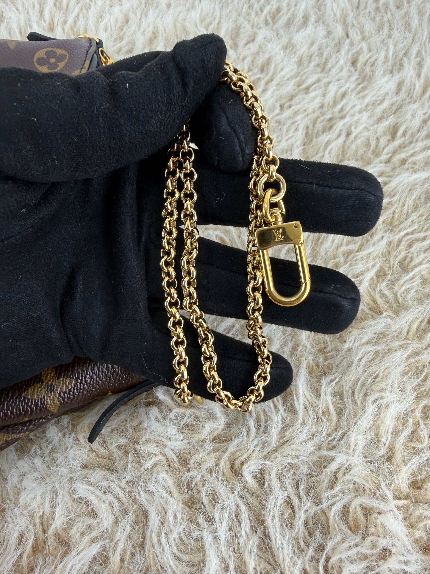 Louis Vuitton Monogram Canvas Pallas Clutch