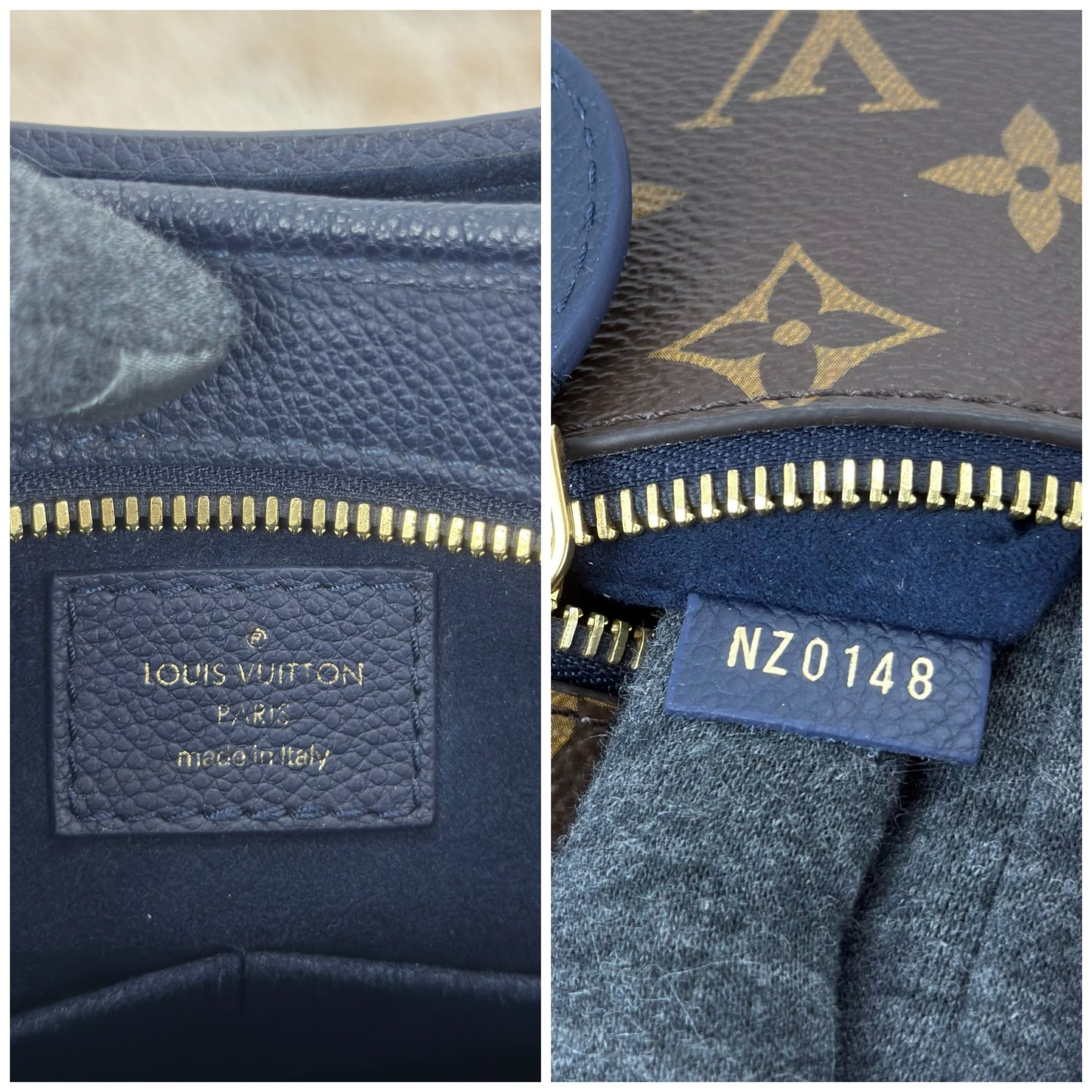 Louis Vuitton Popincourt PM Monogram Marine Canvas
