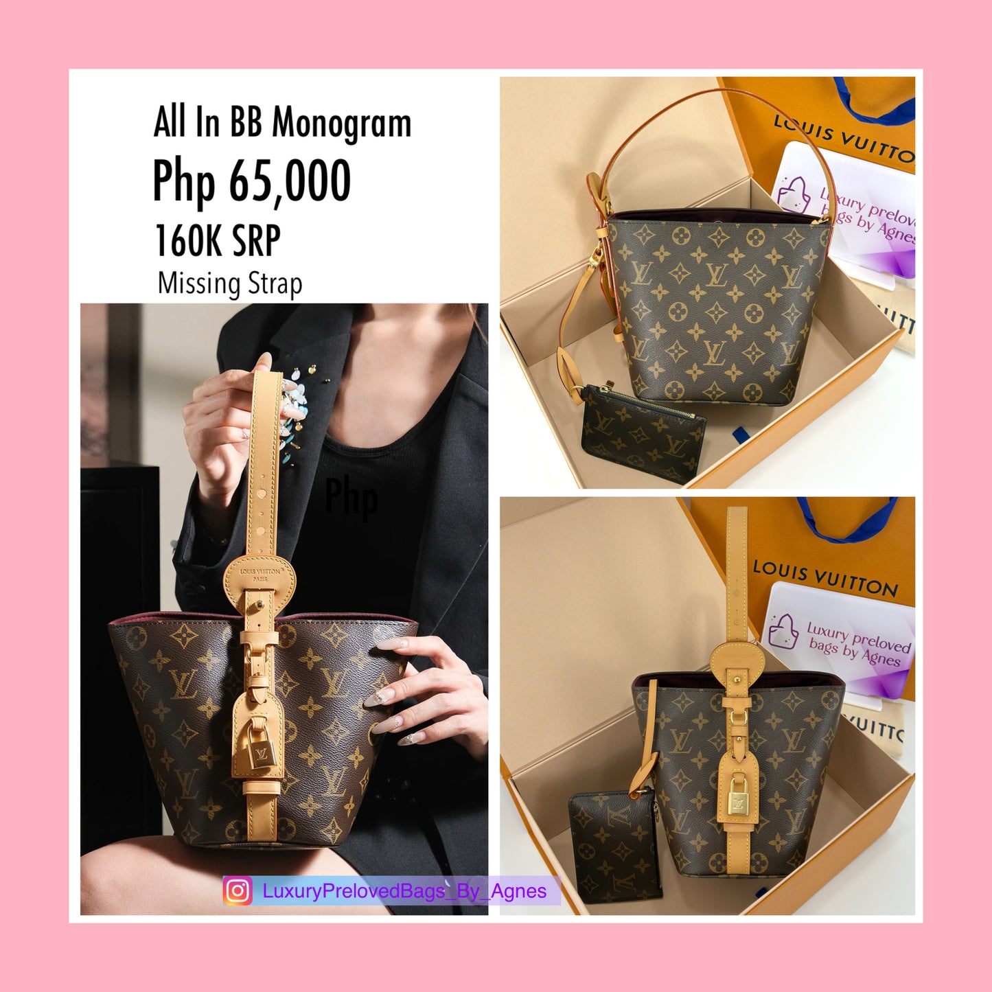 Louis Vuitton All In BB Monogram