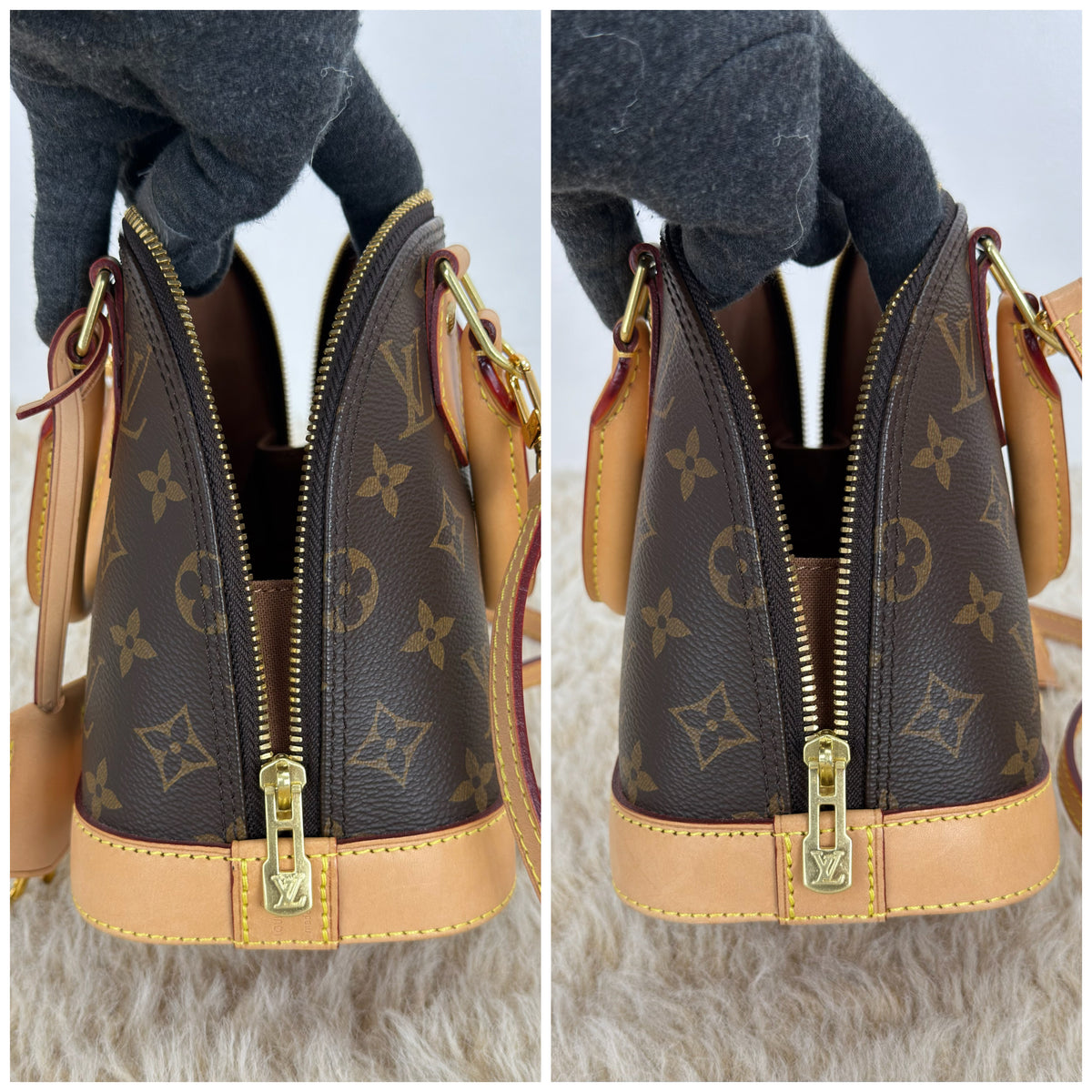 Louis Vuitton Alma BB Monogram Canvas
