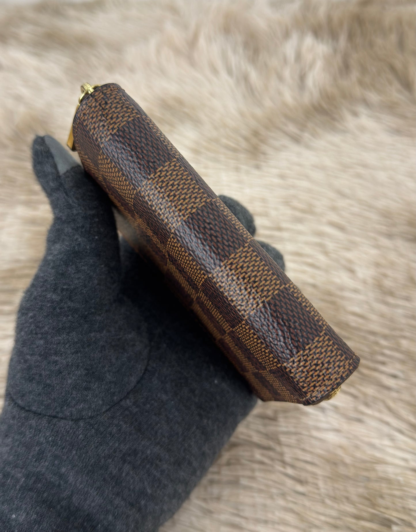 Louis Vuitton Damier Ebene Zippy Coin Purse