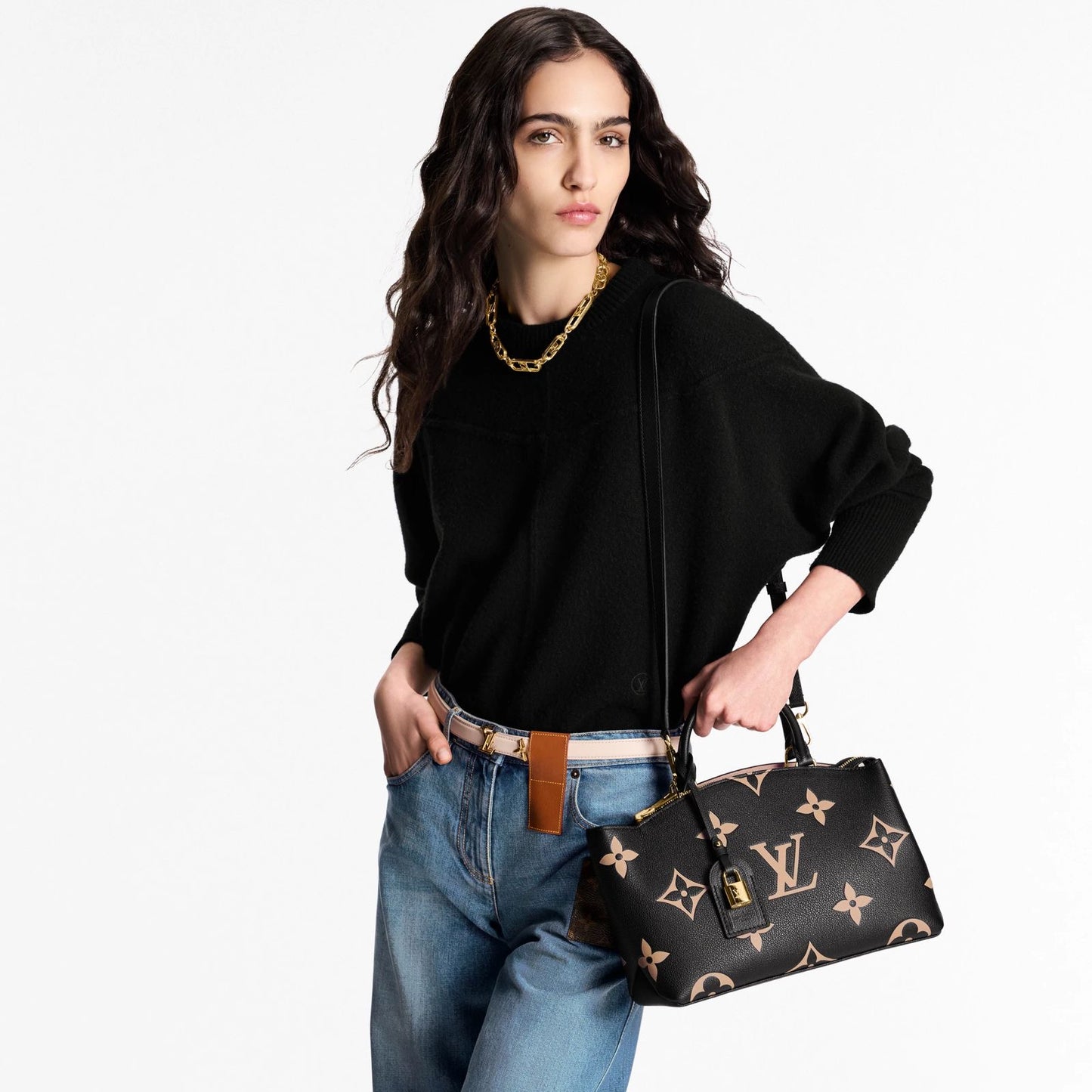 Louis Vuitton Petit Palais Bicolour Monogram Empreinte