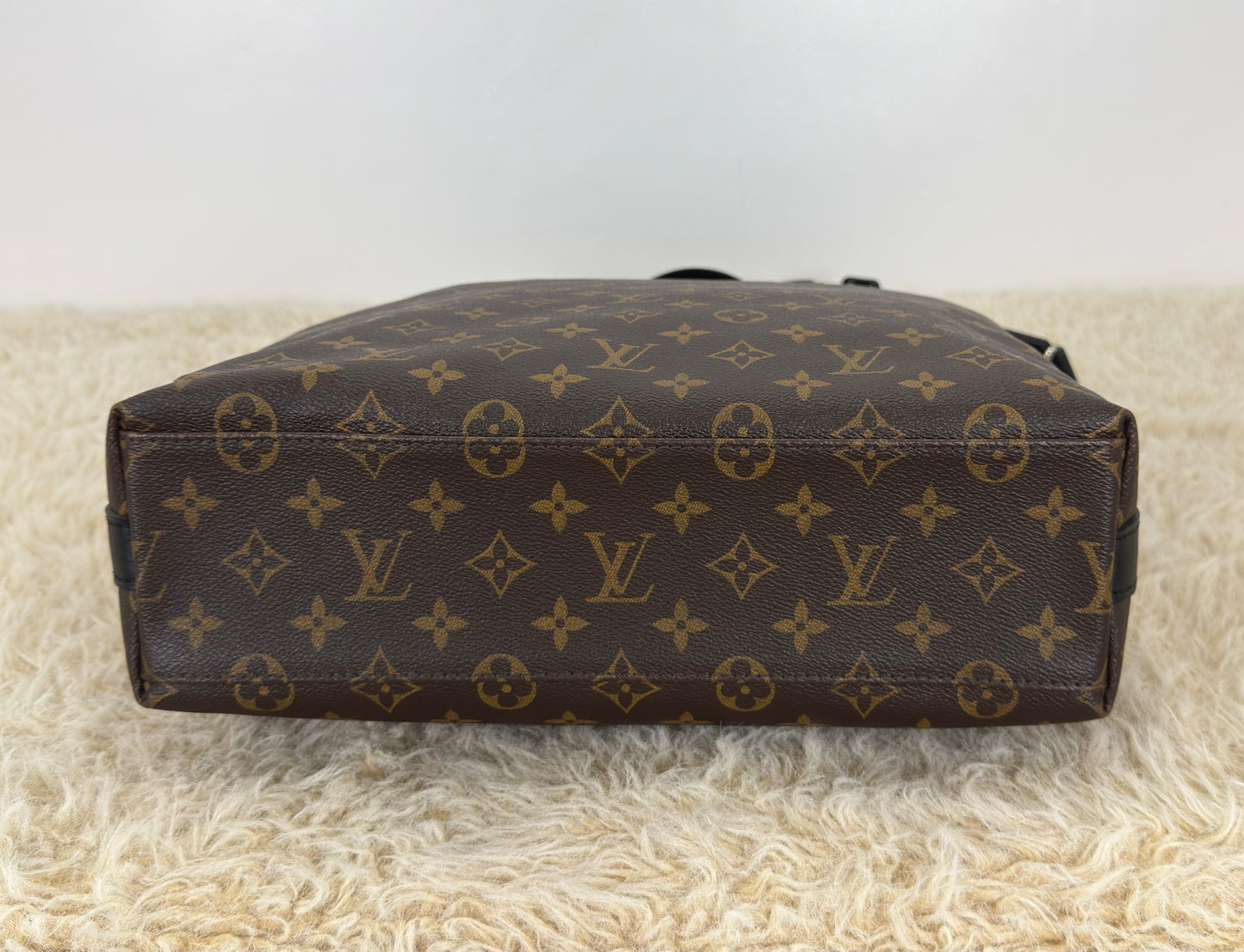 Louis Vuitton Monogram Macassar Kitan Tote