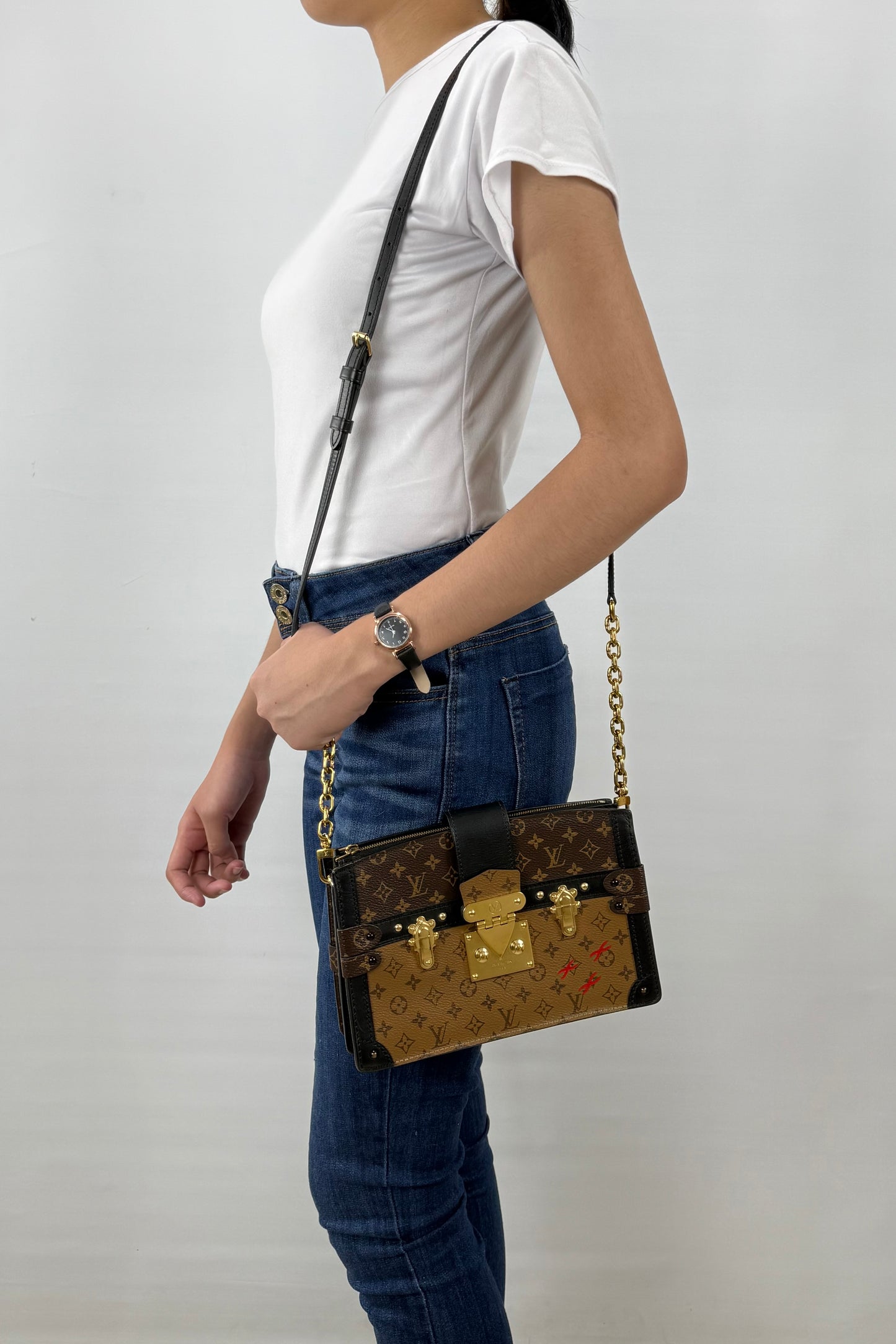 Louis Vuitton Trunk Clutch Reverse Monogram