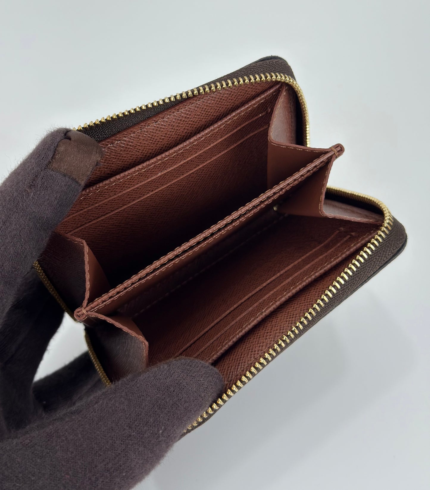 Louis Vuitton Monogram Canvas Zippy Coin Wallet
