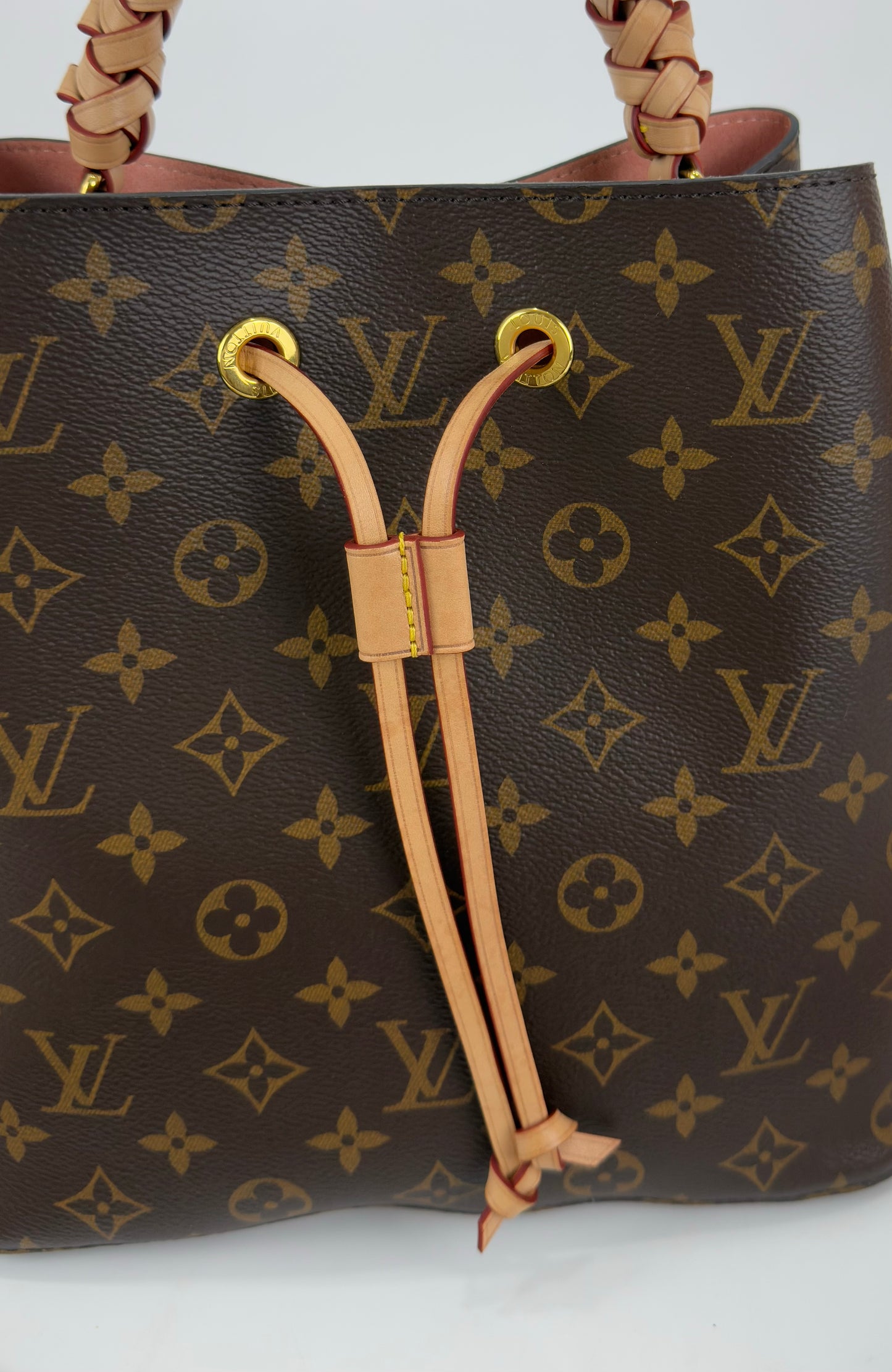 Louis Vuitton NeoNoe MM Braided Handle Monogram