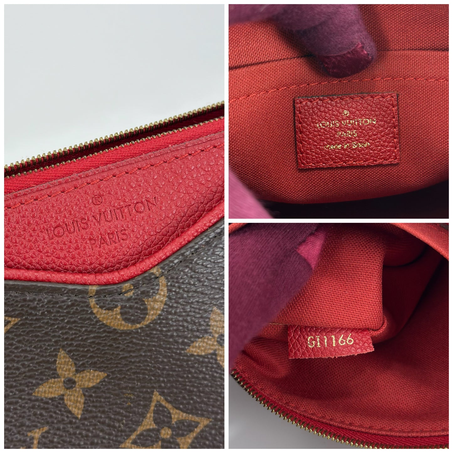 Louis Vuitton Pallas Cluth Monogram Canvas