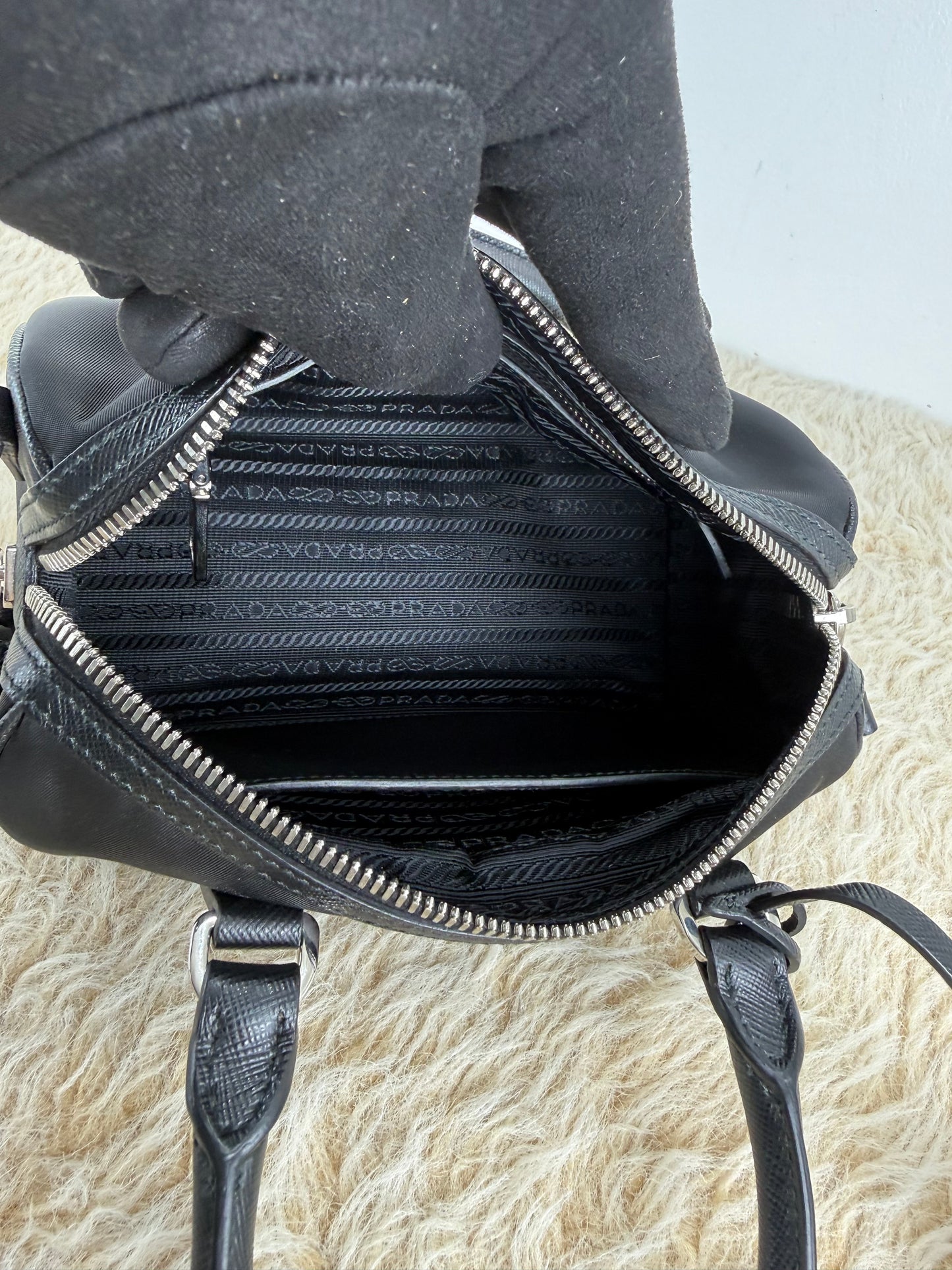 Prada Re-Edition 2005 Re-Nylon Boston Bag