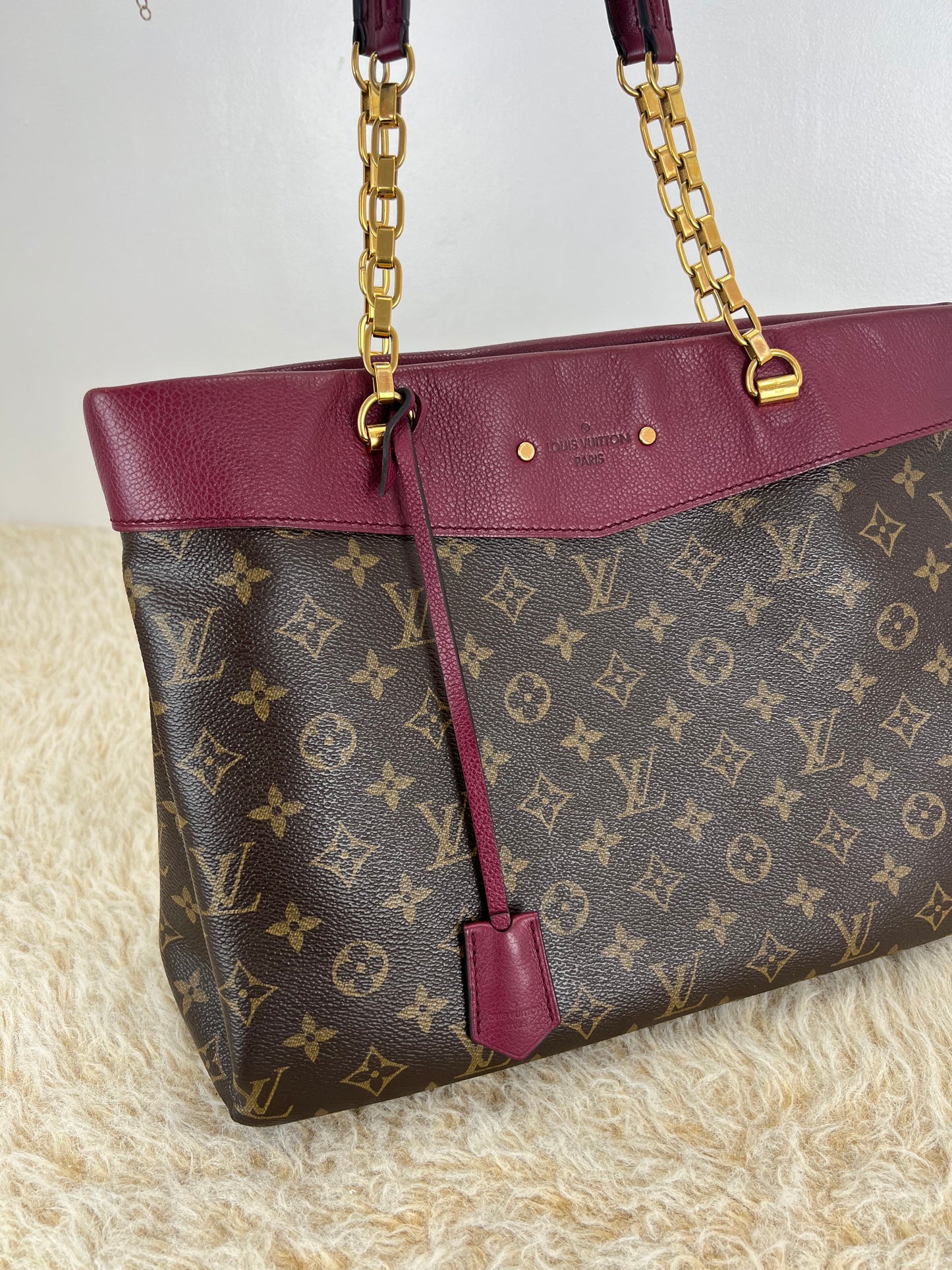 Louis Vuitton Pallas Shopper Tote Medium Monogram