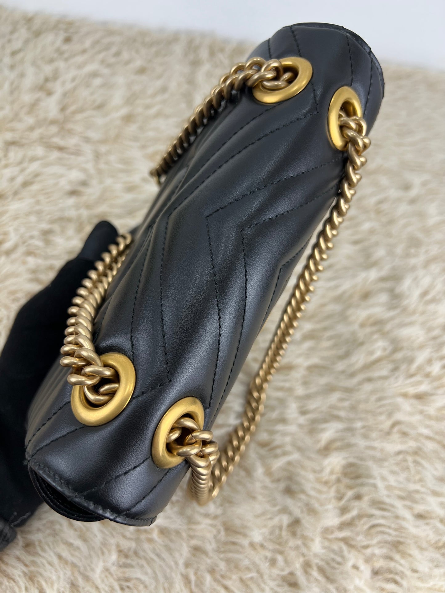 Gucci GG Marmont Mini Matelasse Shoulder Bag