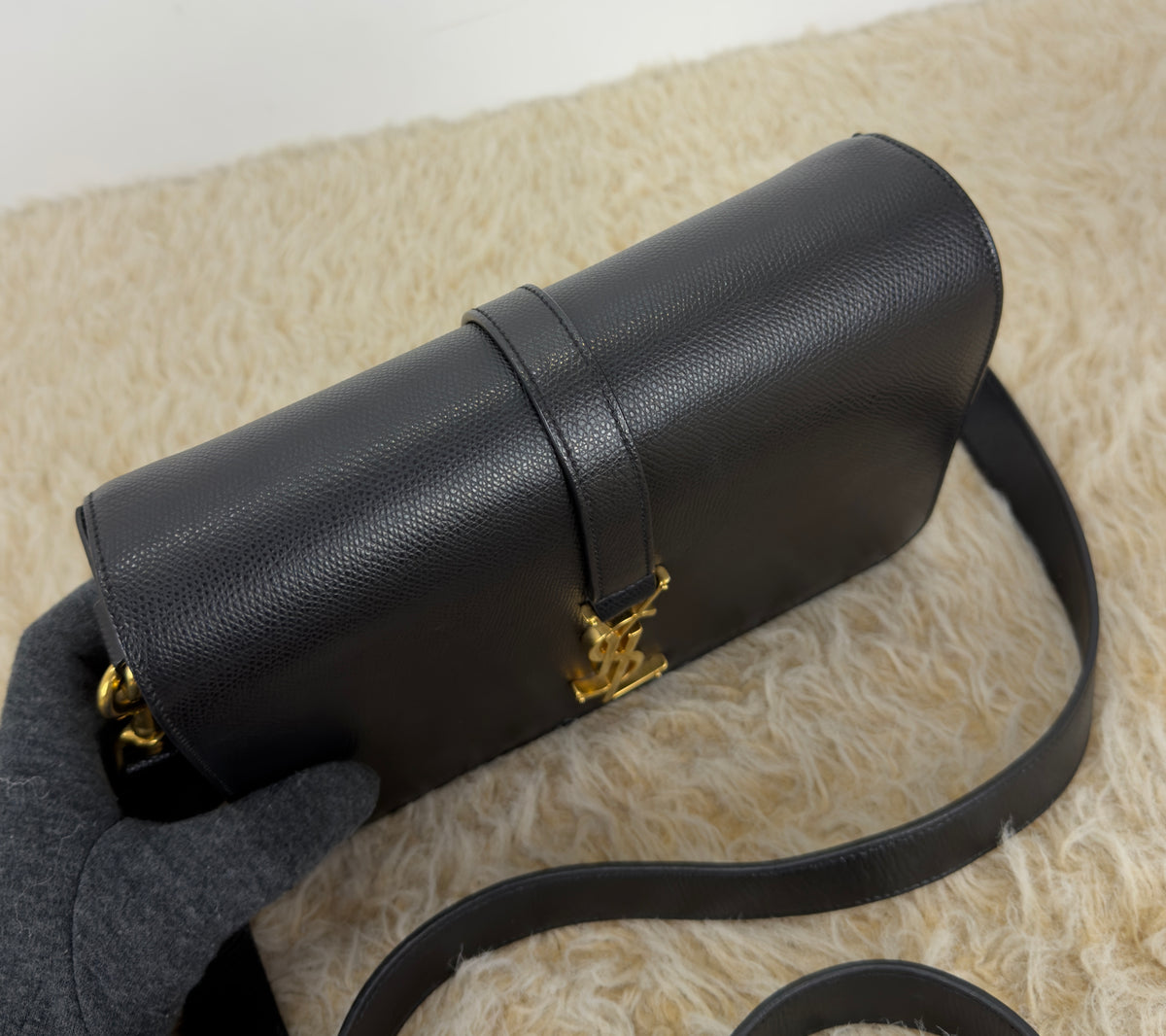 Saint Laurent Medium Classic Monogram Universite Bag