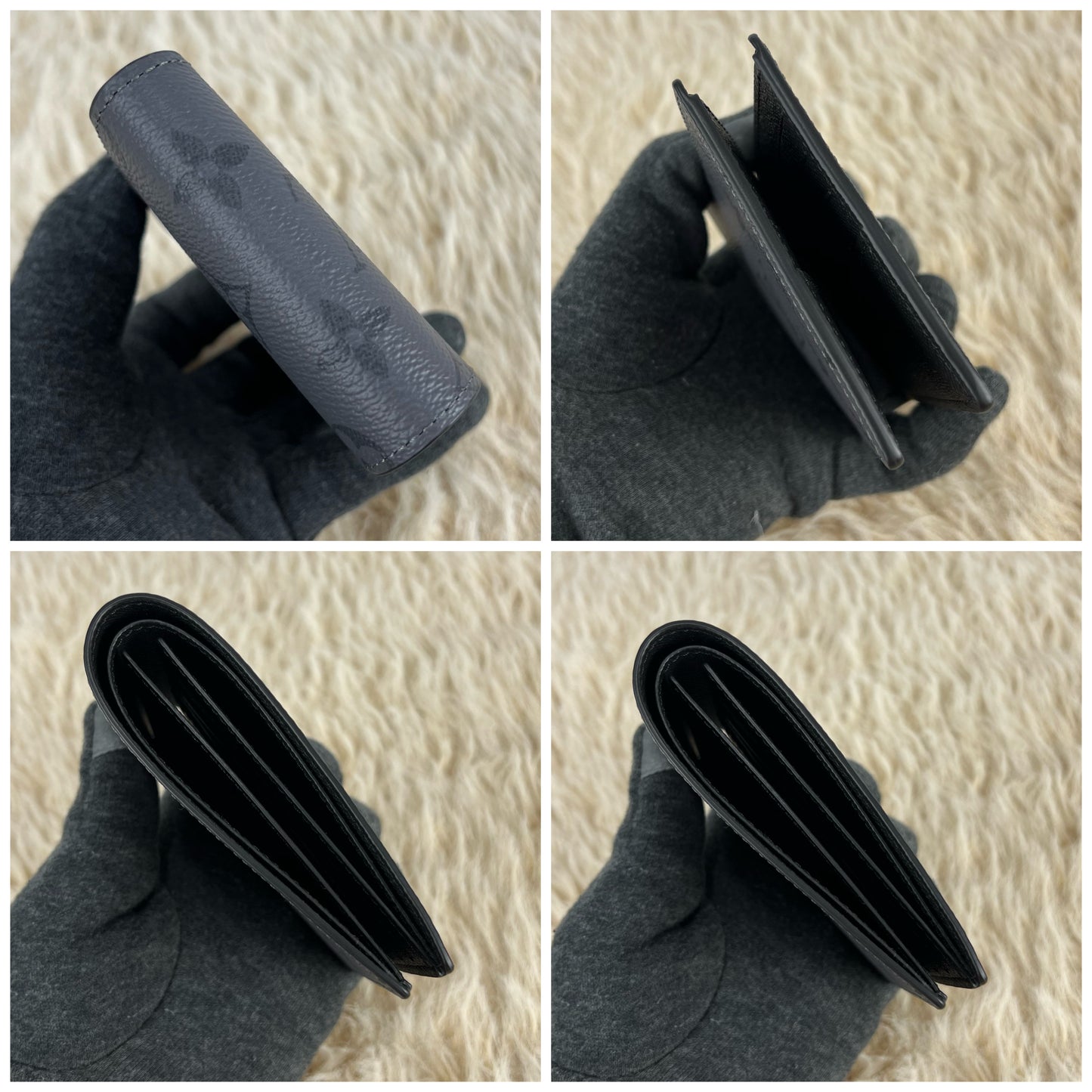 Louis Vuitton Monogram Reverse Eclipse Slender Wallet
