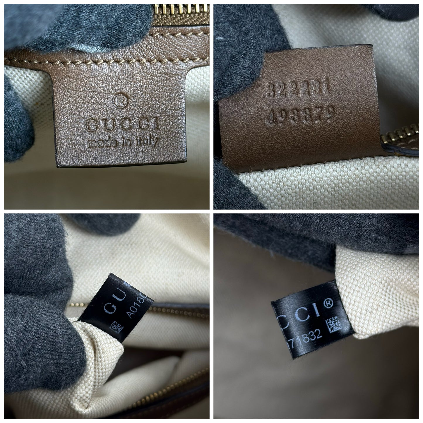 Gucci GG Supreme Boston Bag