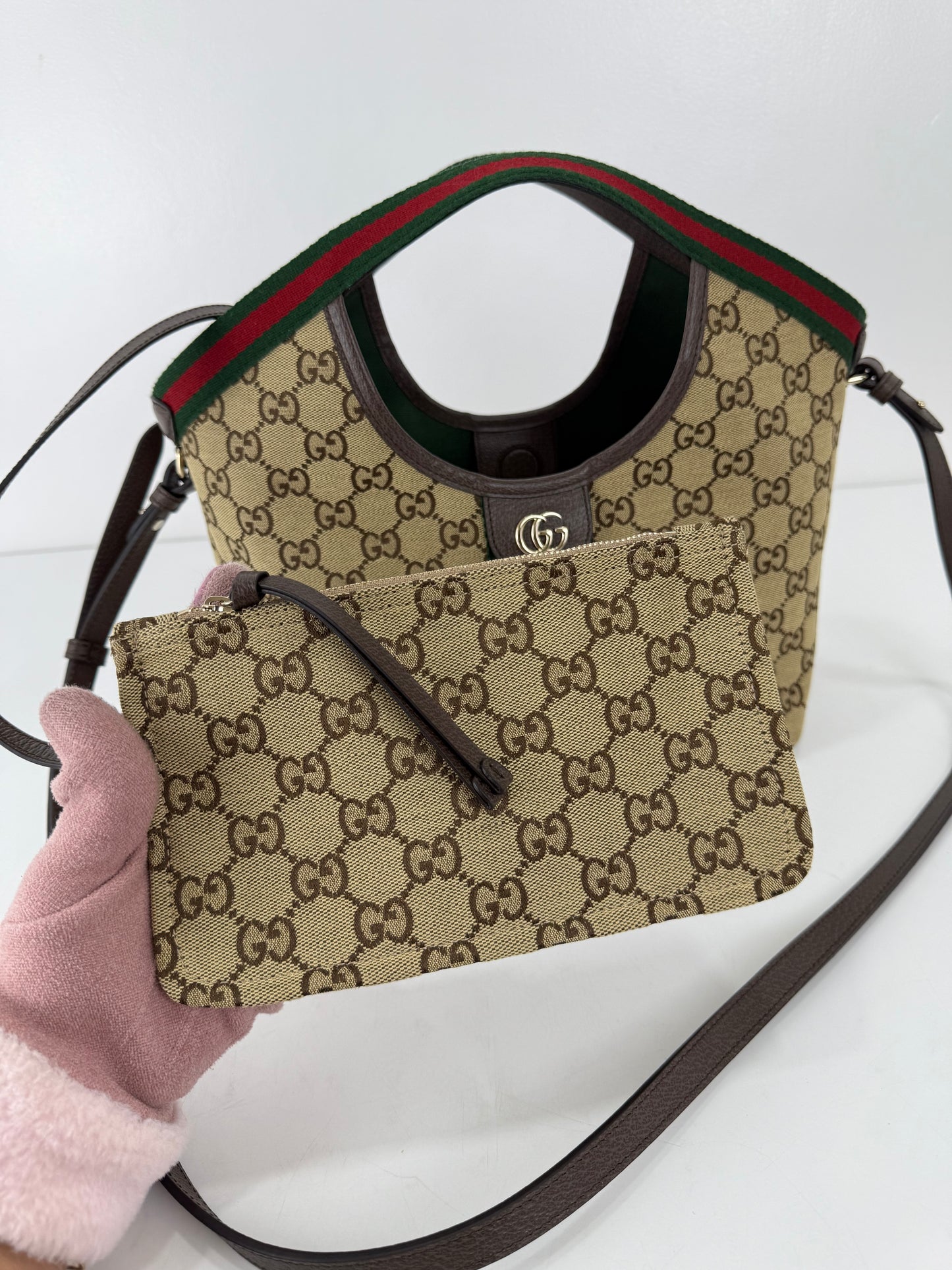 Gucci GG Giglio Small Tote Bag