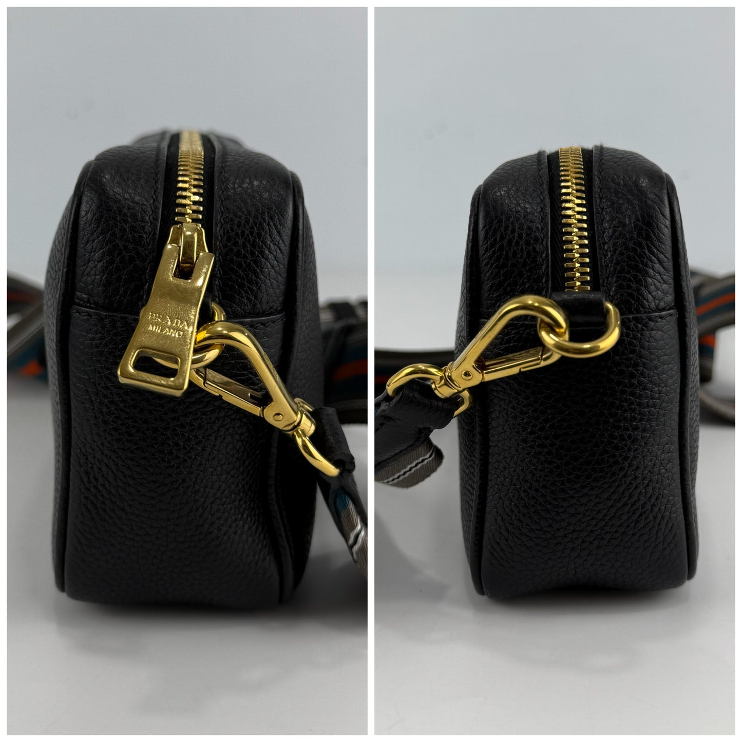 Prada Vitello Phenix Crossbody Bag Mini