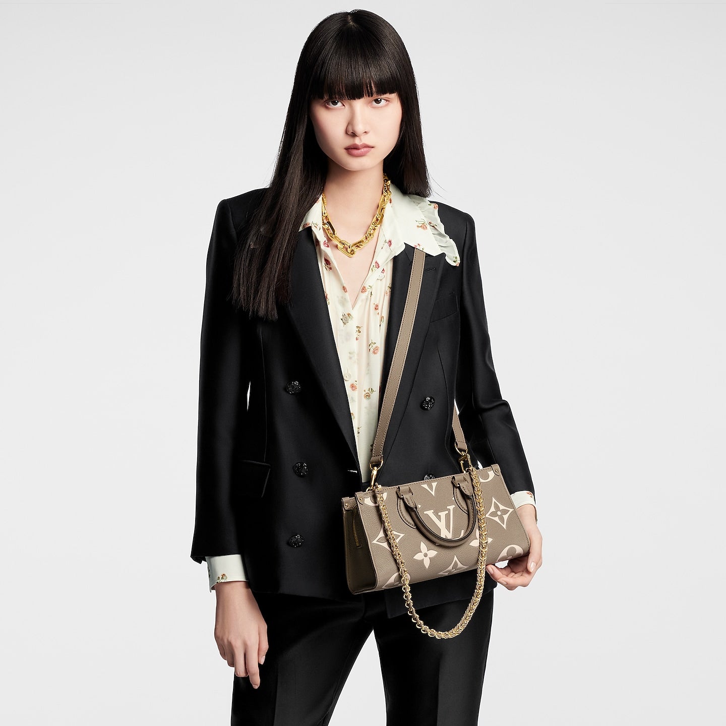 Louis Vuitton OnTheGo East West Bicolor Monogram
