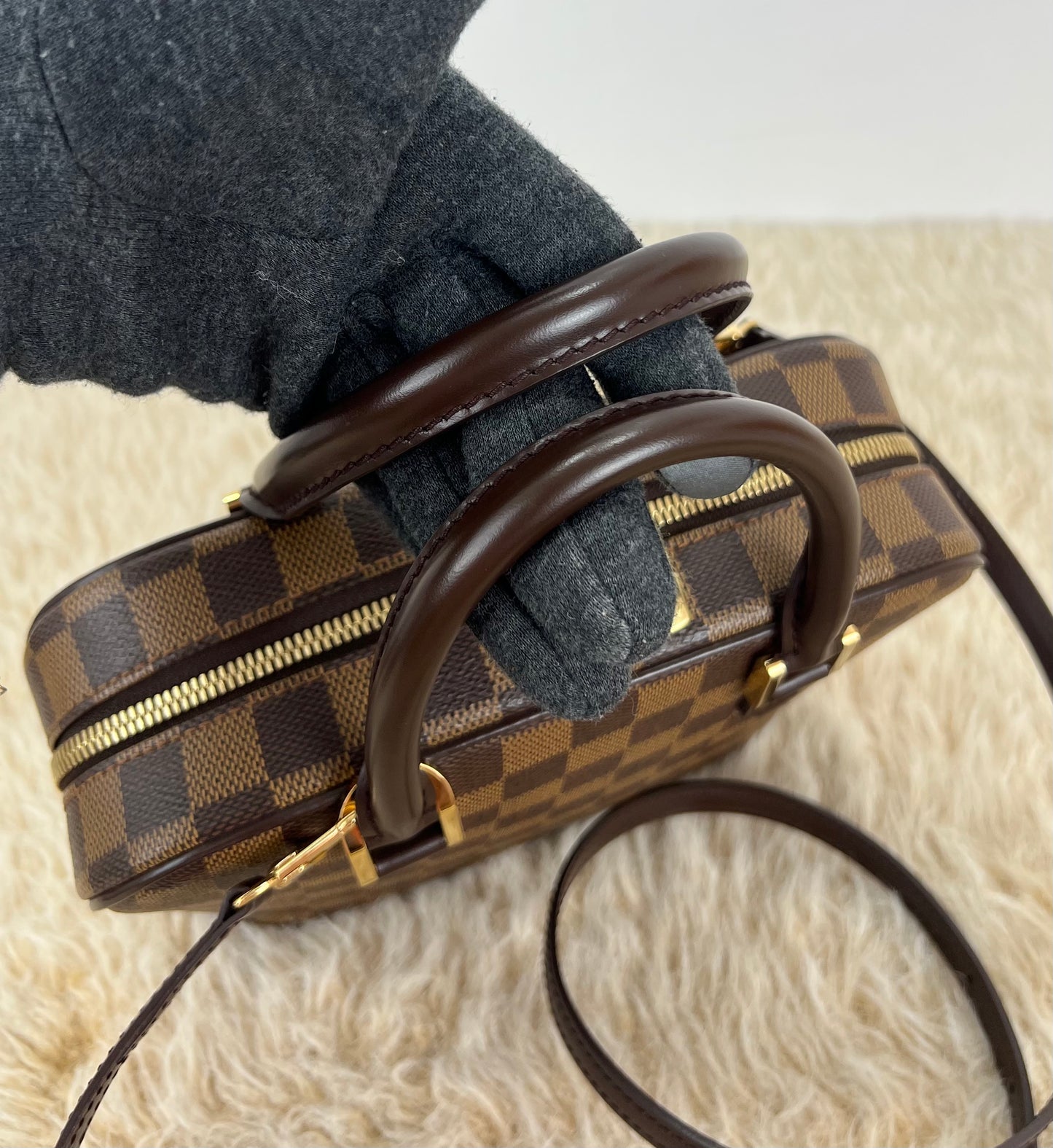 Louis Vuitton Damier Ebene Mini Sarria