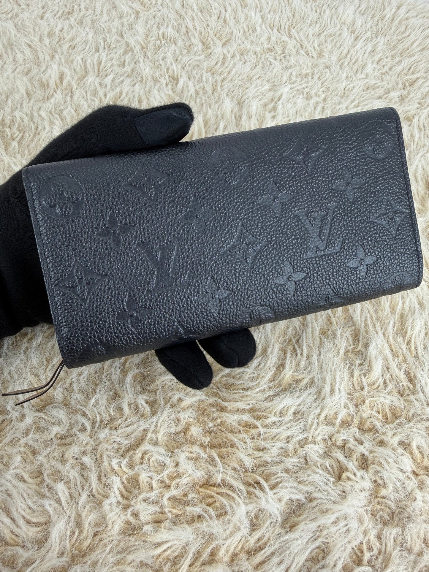 Louis Vuitton Emilie Wallet Monogram Empreinte Leather