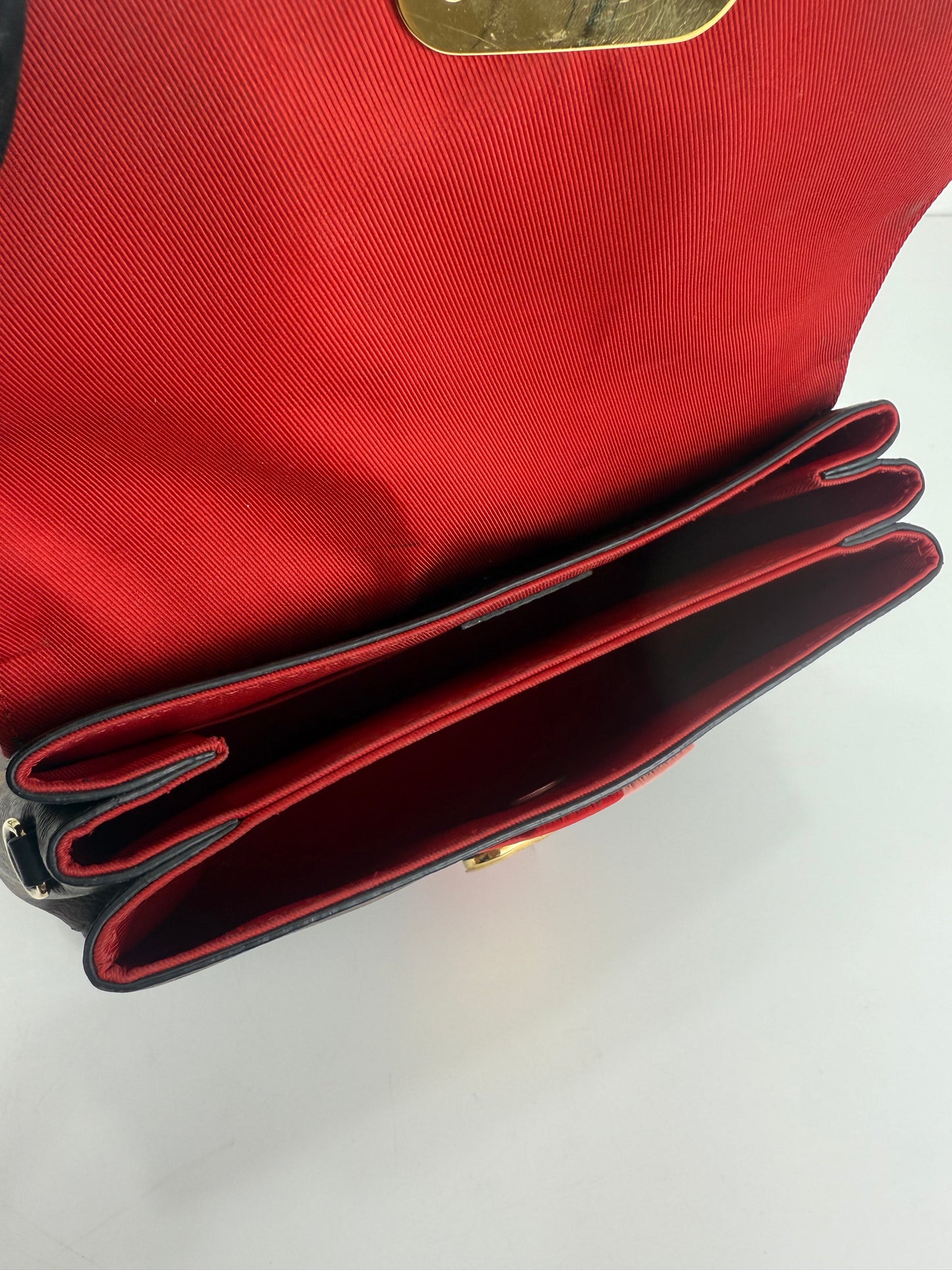 Louis Vuitton Georges BB Monogram In Coquelicot Peach