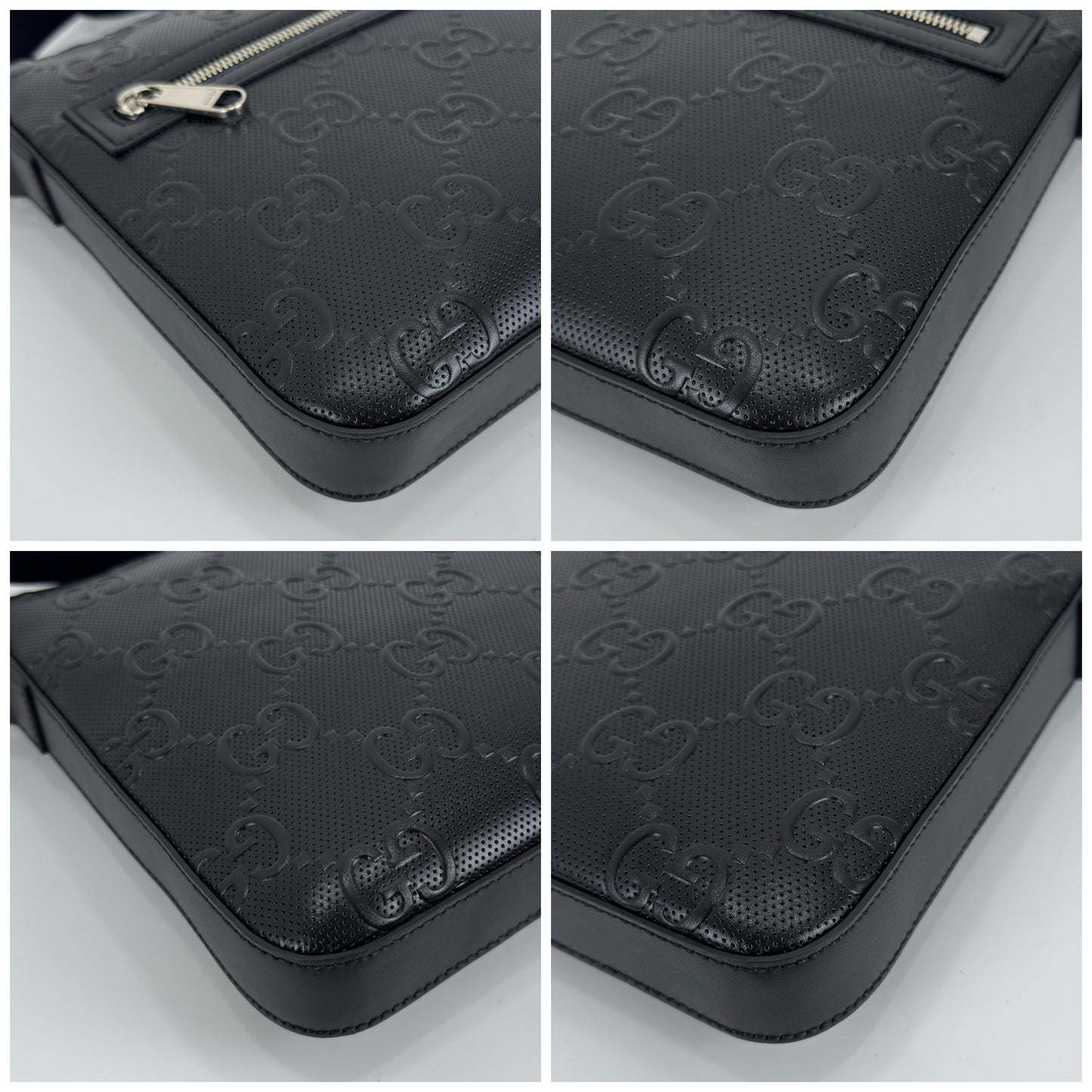 Gucci GG Embossed Small Messenger Bag