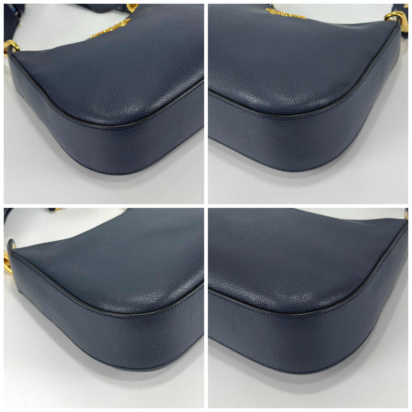 Prada Vitello Phenix Leather Crossbody Bag