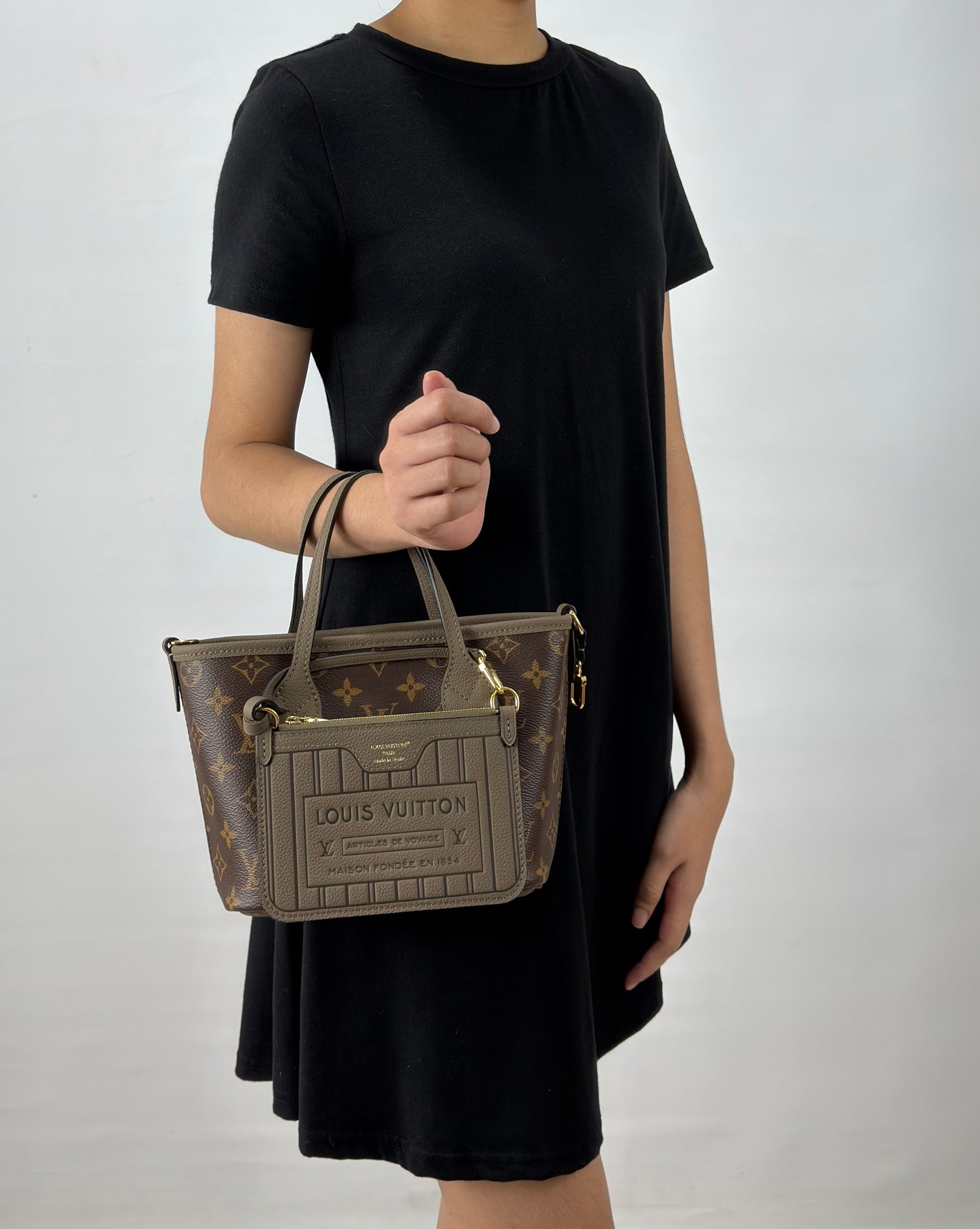 Louis Vuitton Inside Out BB Dark Fango Monogram