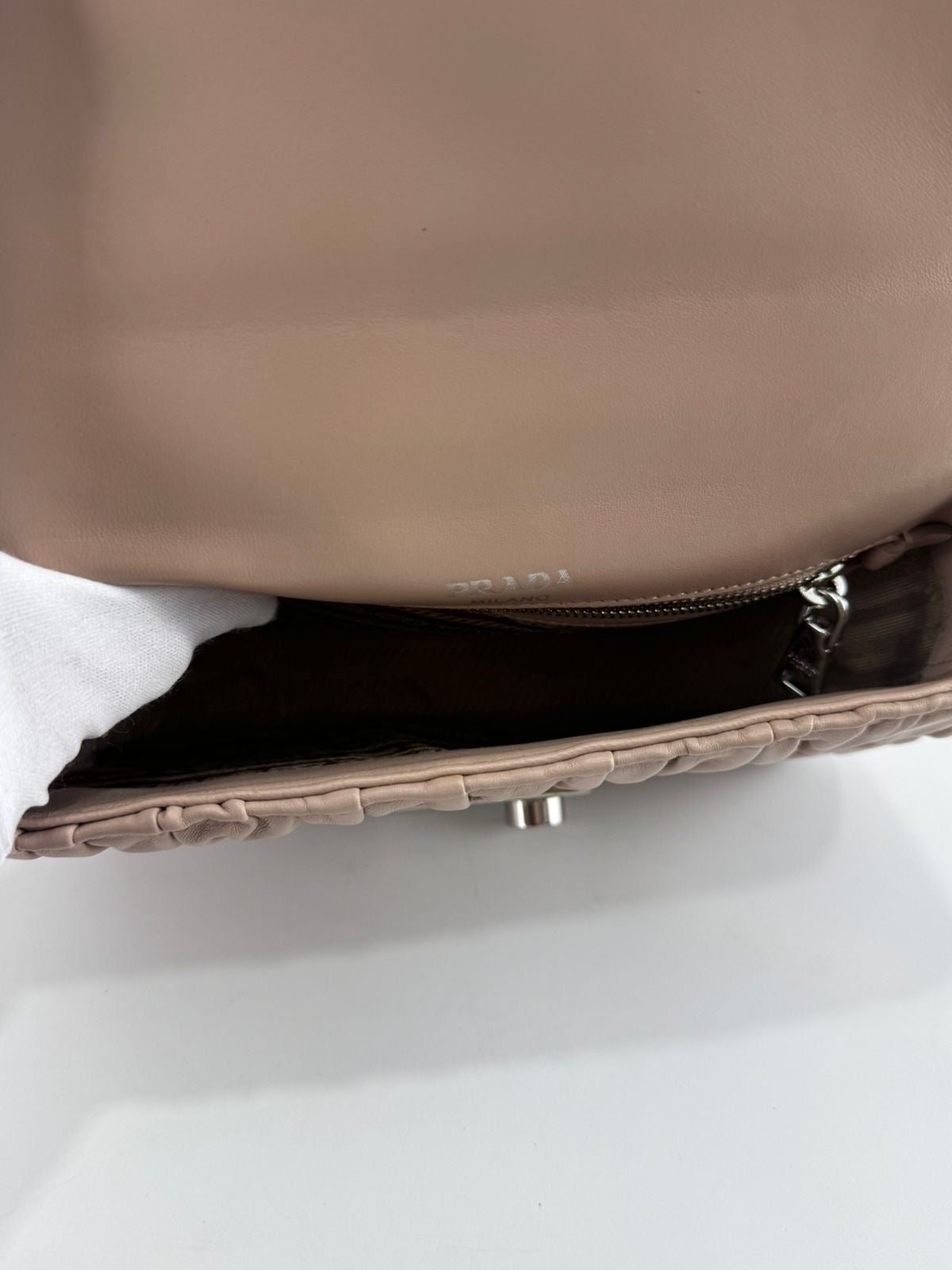 Prada Nappa Gaufre Flap