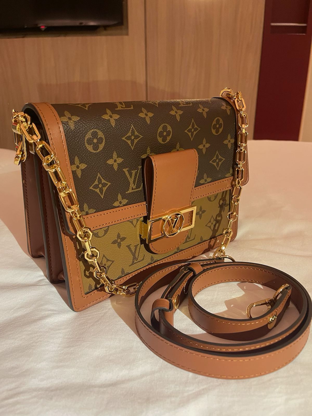 Louis Vuitton Reverse Monogram Dauphine MM