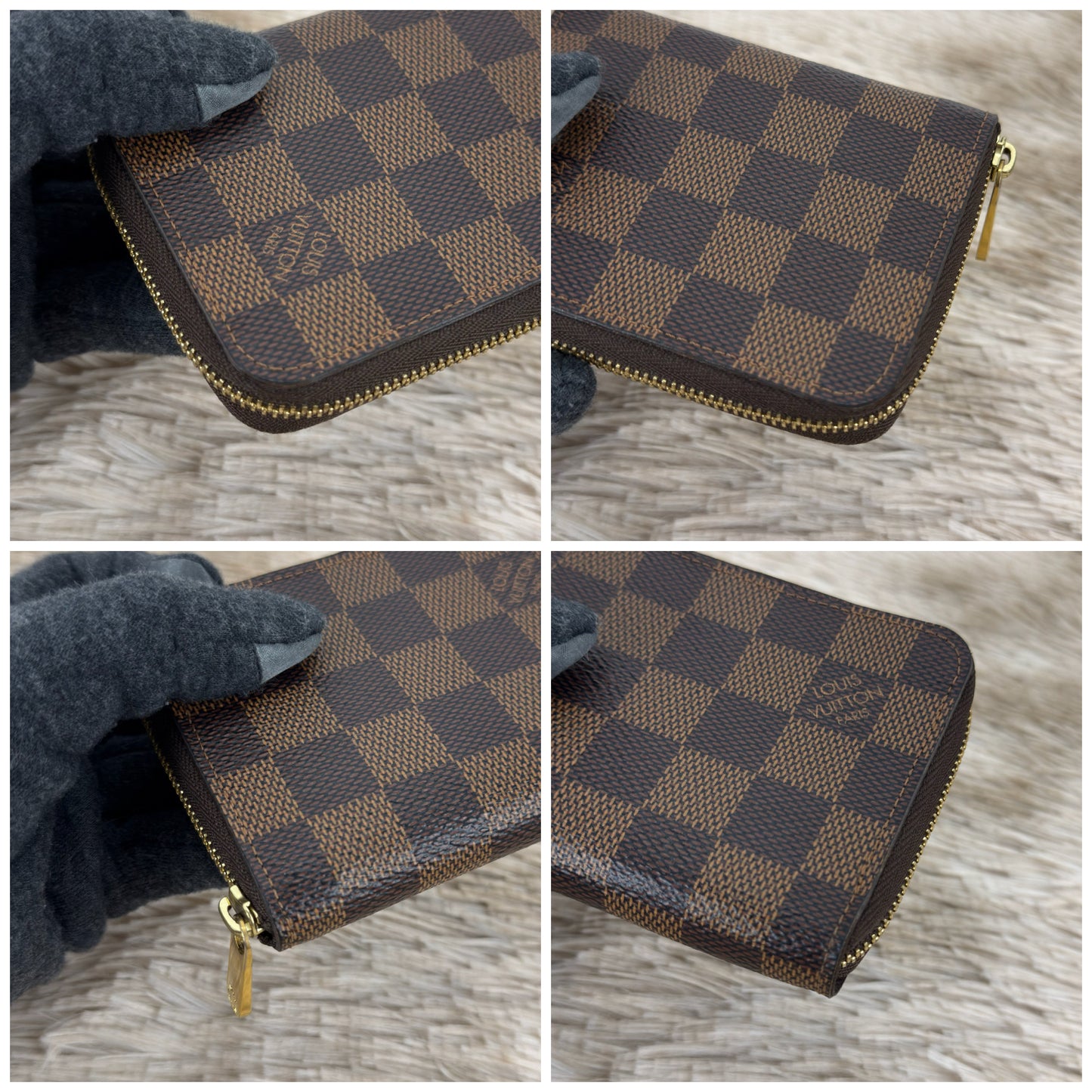 Louis Vuitton Damier Ebene Zippy Coin Purse