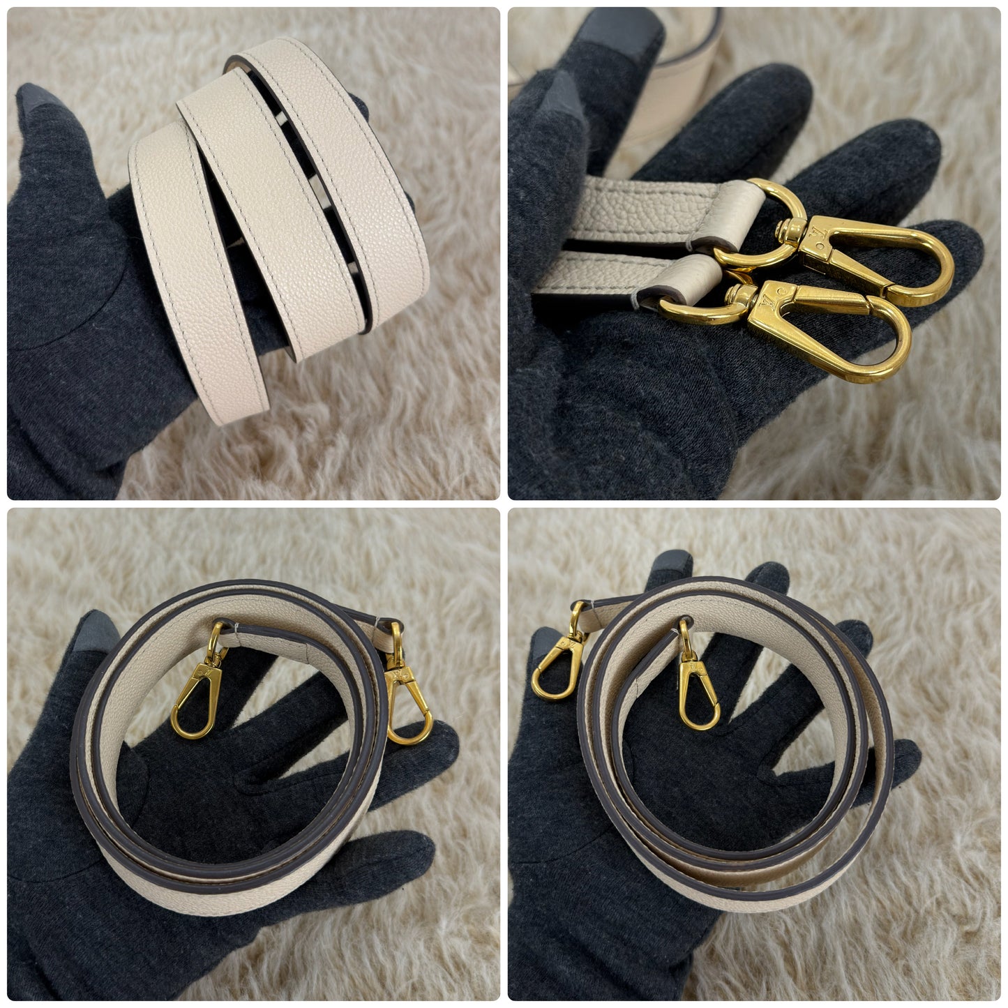 Louis Vuitton Monogram Empreinte Neo Alma BB Creme