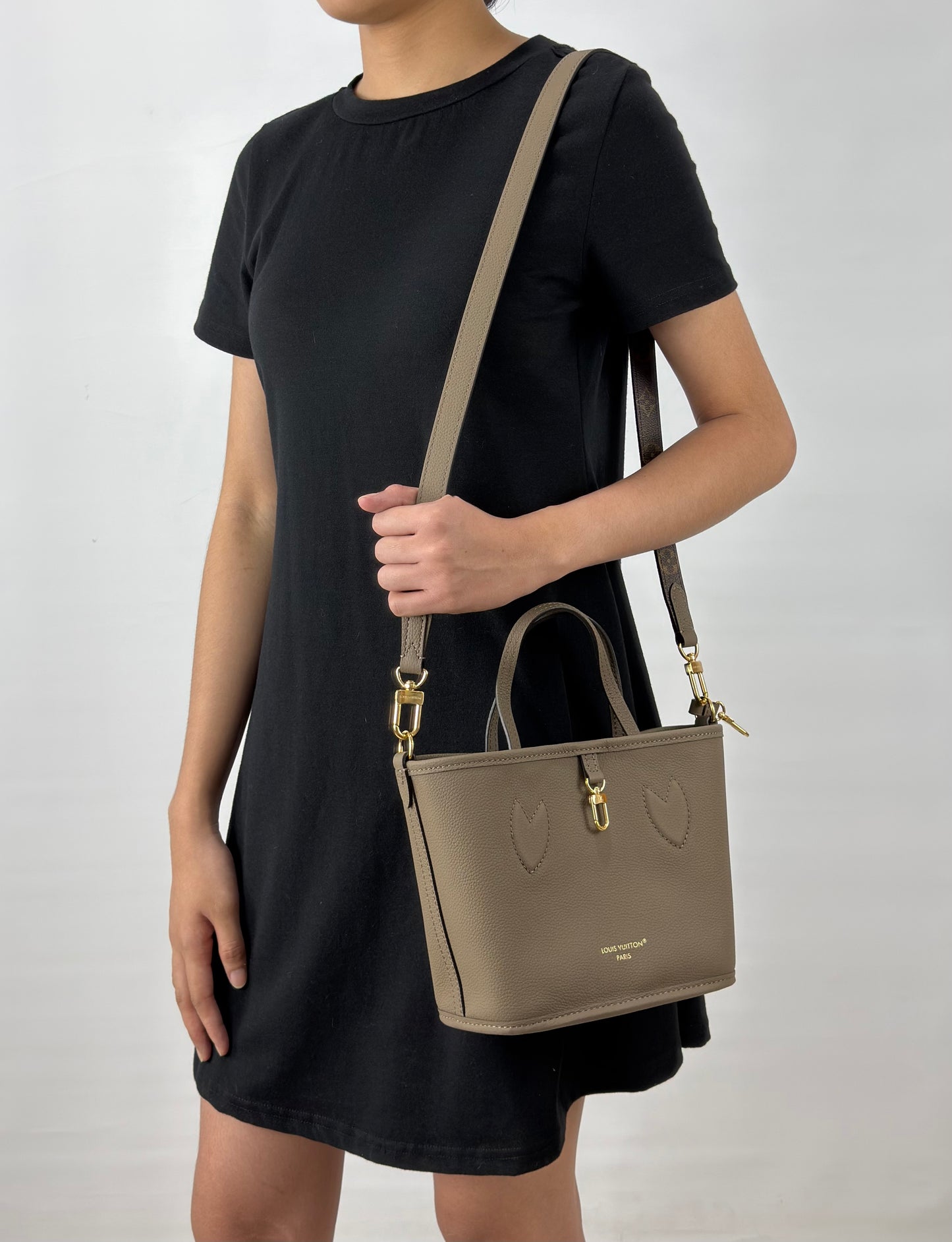 Louis Vuitton Inside Out BB Dark Fango Monogram