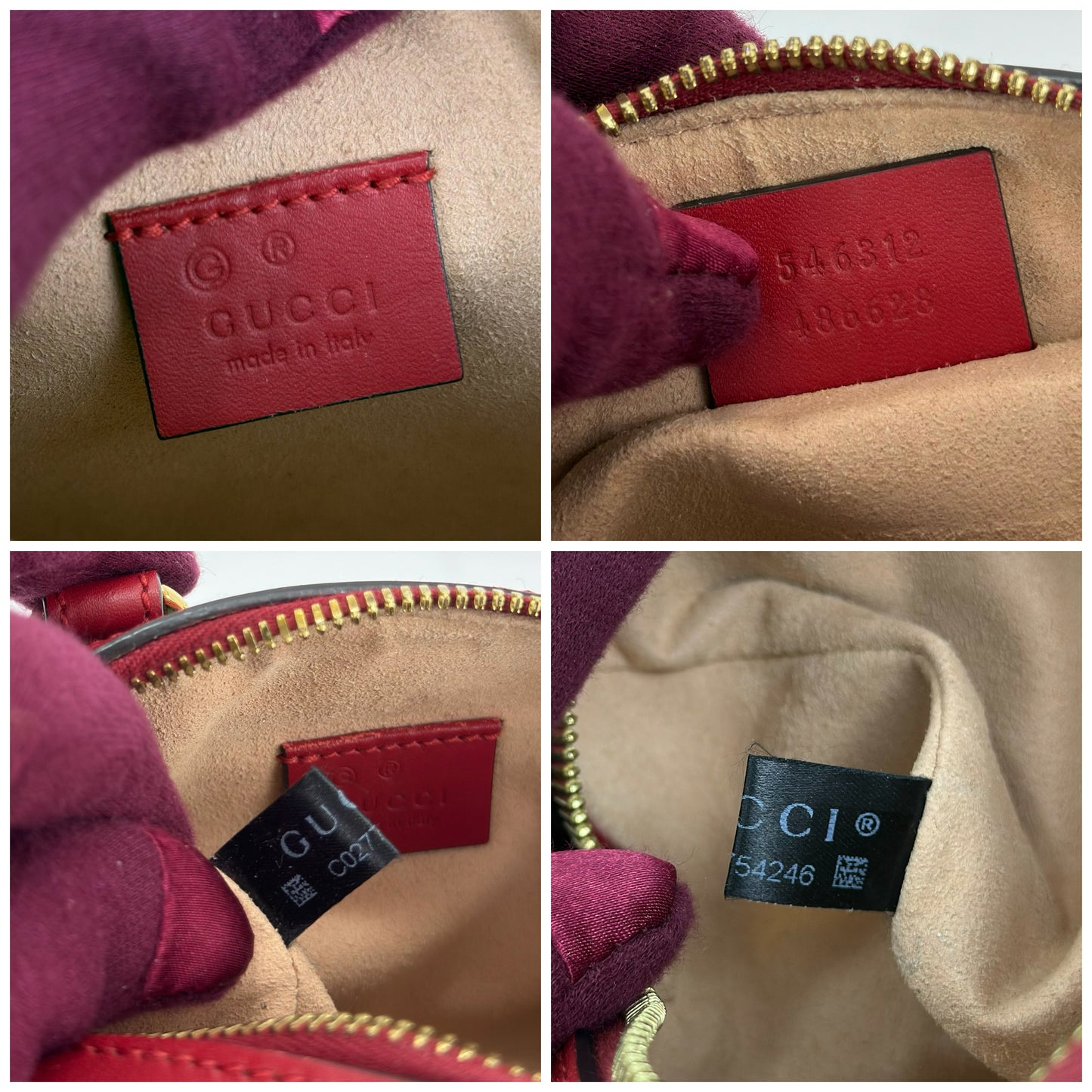Gucci GG Supreme Monogram Blooms Mini Boston Bag