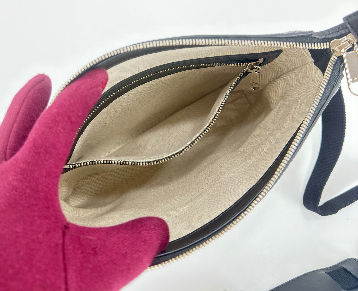 Gucci GG Embossed Small Messenger Bag