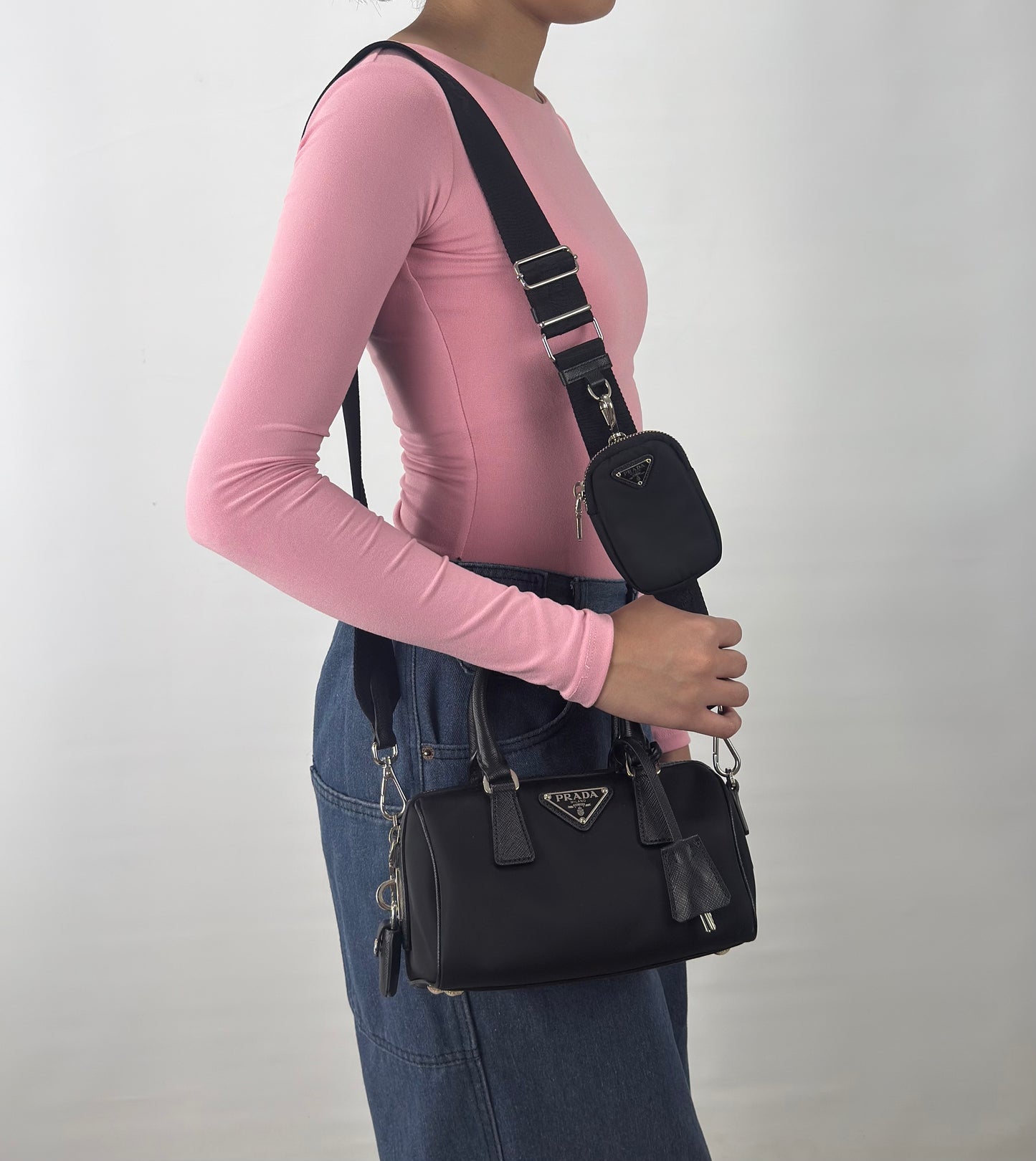 Prada Re-Edition 2005 Re-Nylon Boston Bag