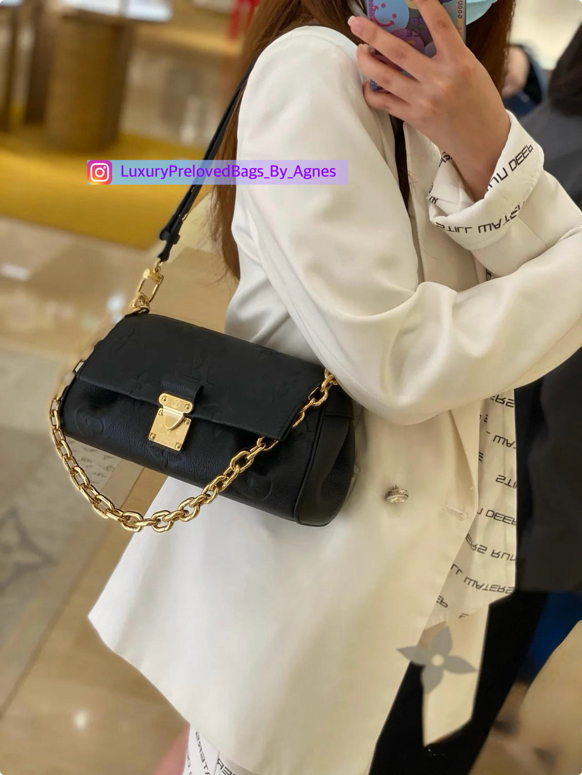 Louis Vuitton Favorite Monogram Empreinte Leather
