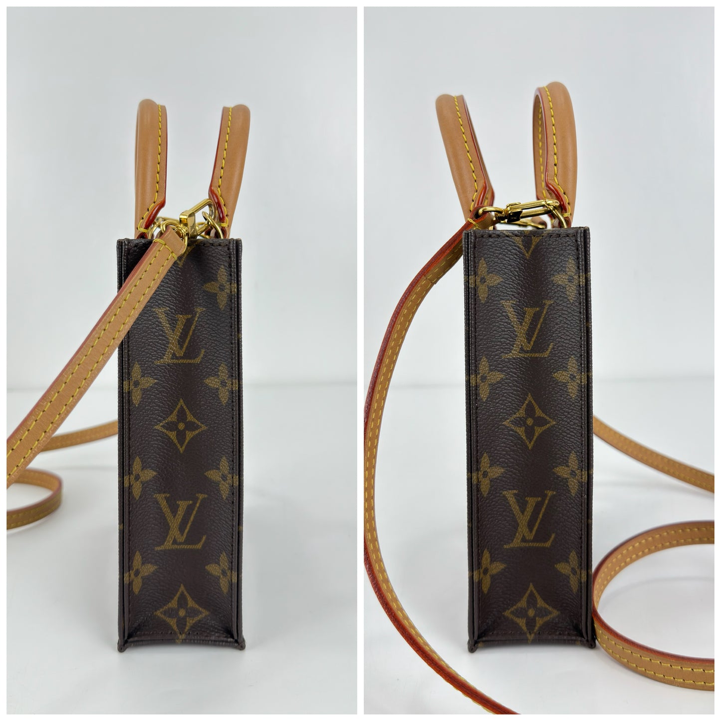 Louis Vuitton Monogram Canvas Petit Sac Plat