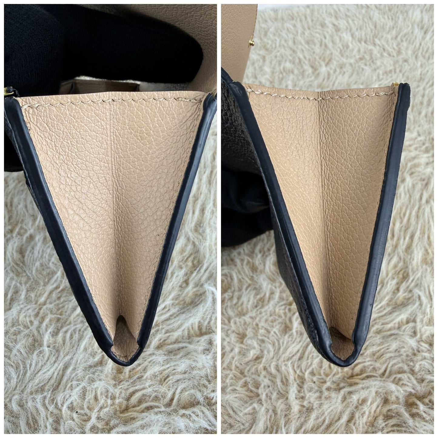 Louis Vuitton Emilie Wallet Monogram Empreinte Leather