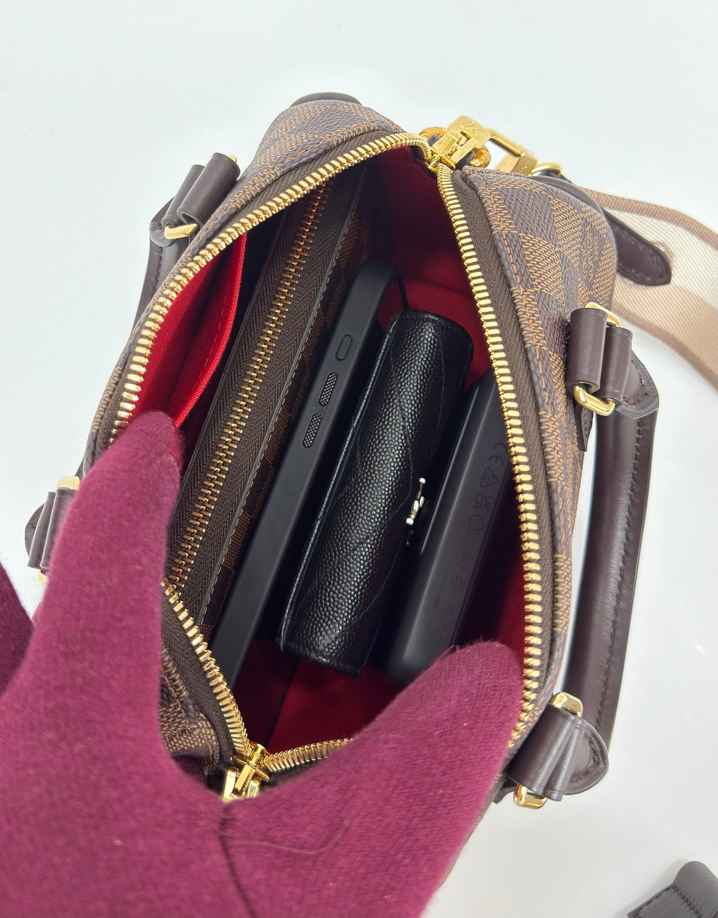 Louis Vuitton Speedy Bandoulière 20 Damier Ebene