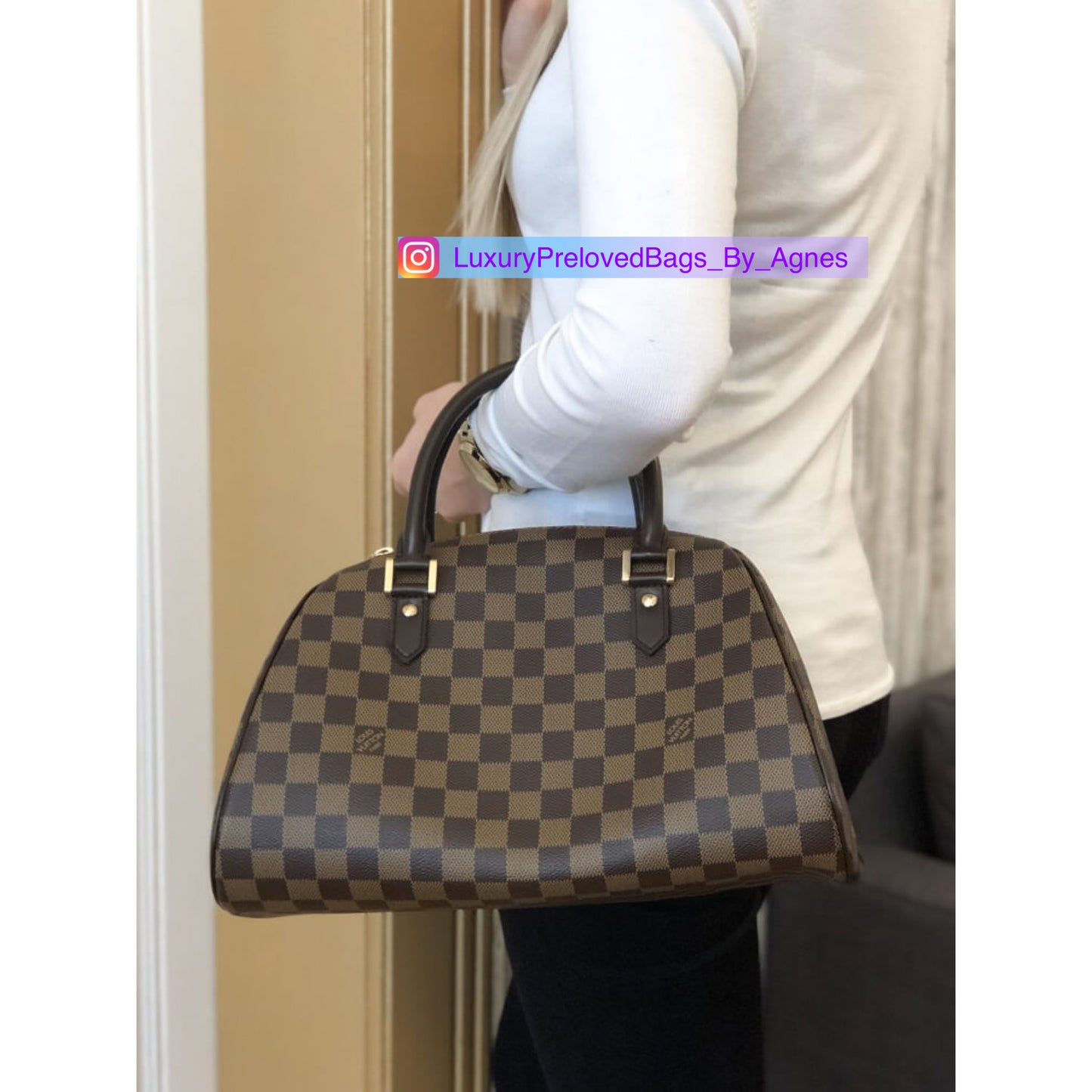 Louis Vuitton Damier Ebene Ribera MM