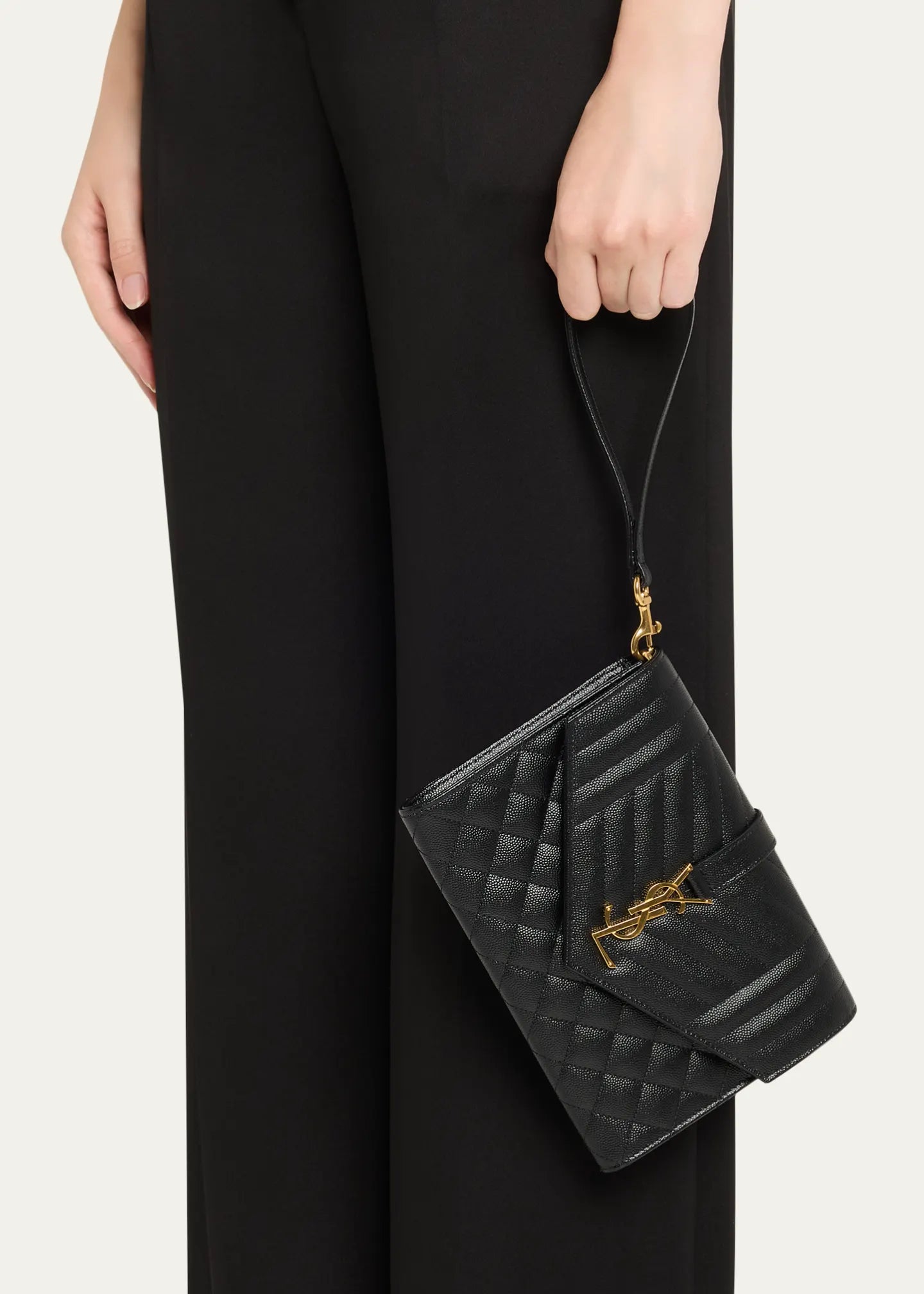Saint Laurent Envelope Clutch Bag